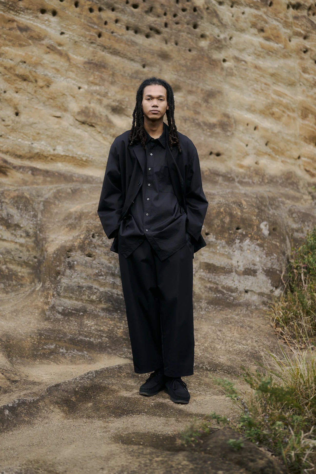 SUPERIOR GABARDINE PLAIN FRONT SLACKS