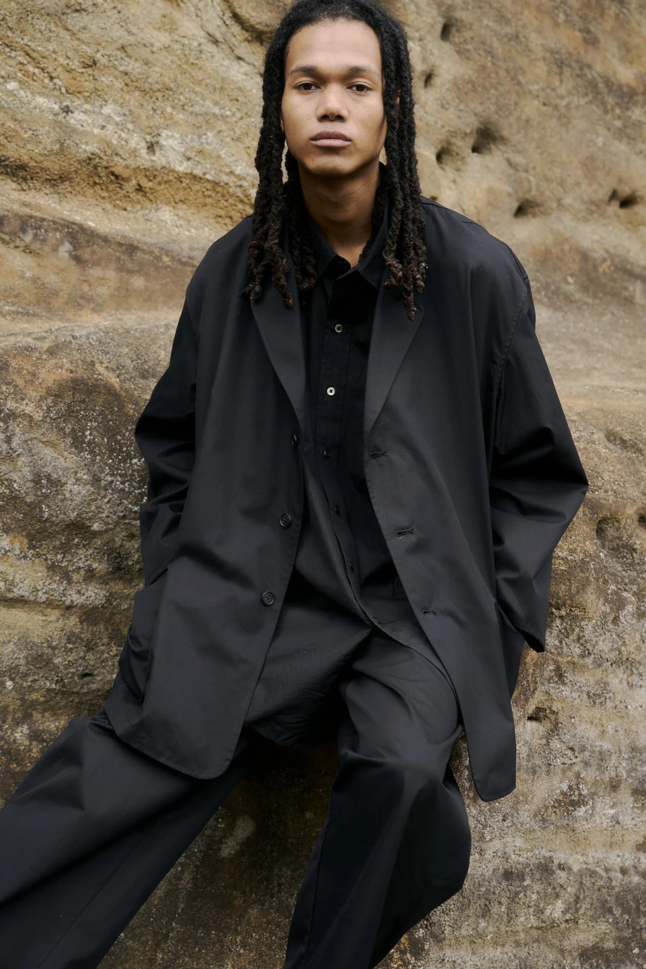 SUPERIOR GABARDINE TAILORED JACKET