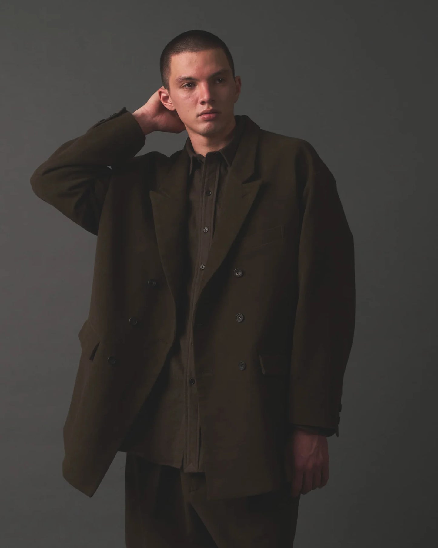 【予約商品】MOLESKIN DOUBLE BREASTED JACKET