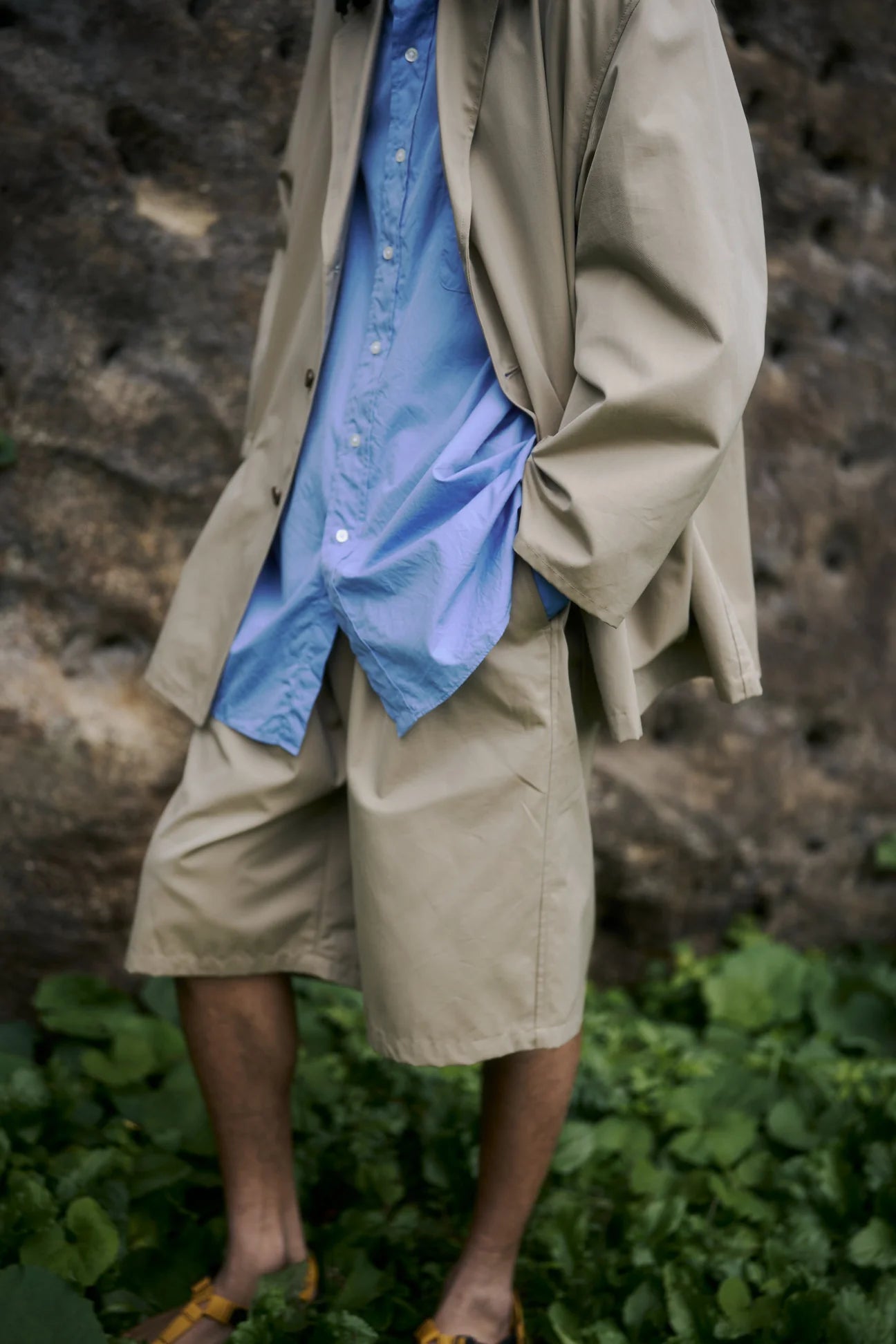 SUPERIOR GABARDINE BAGGIES SHORTS