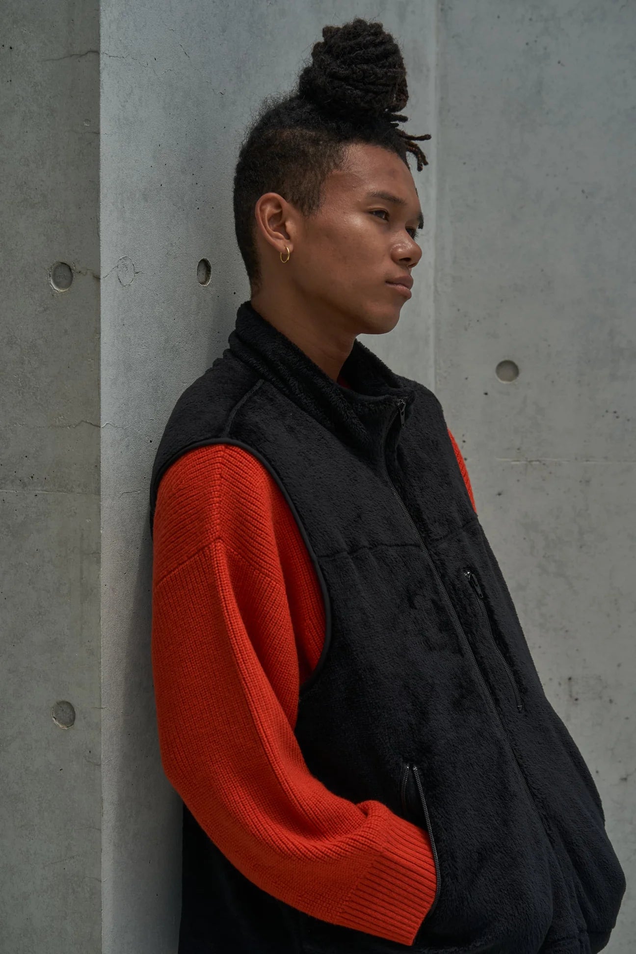 HIGH LOFT FLEECE CLASSIC VEST