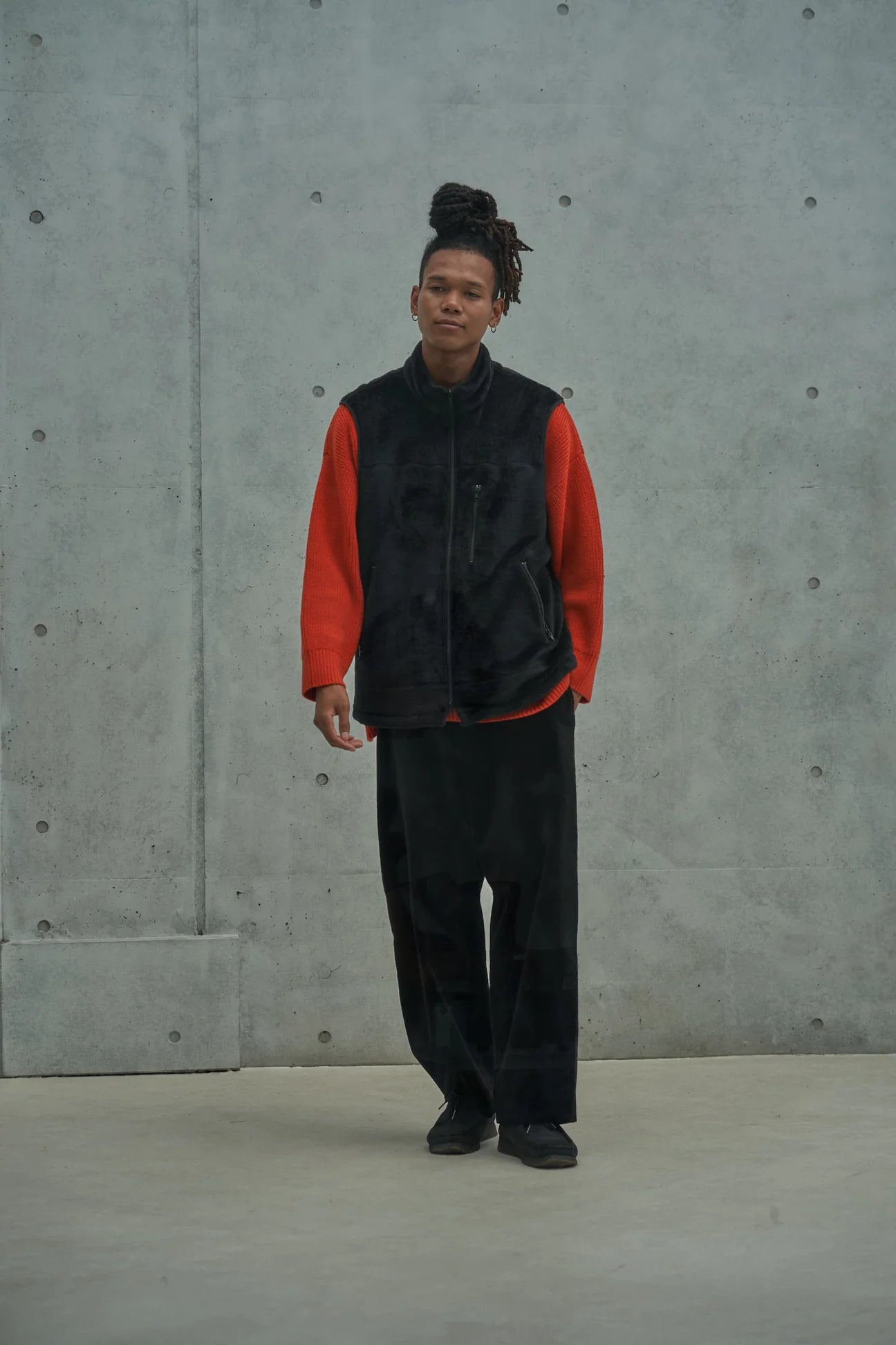 HIGH LOFT FLEECE CLASSIC VEST
