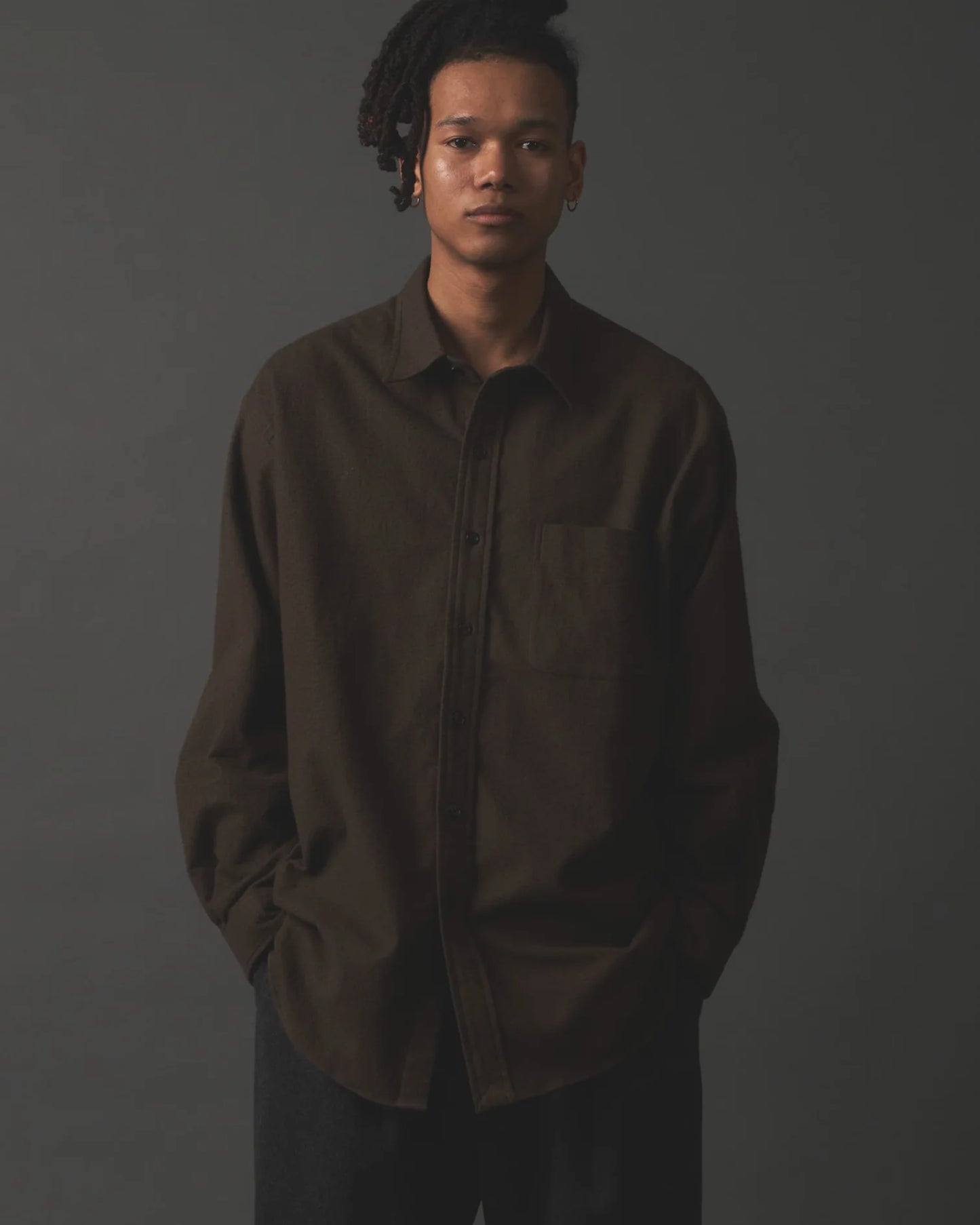 【予約商品】VINTAGE BRUSHED FLANNEL SHIRT