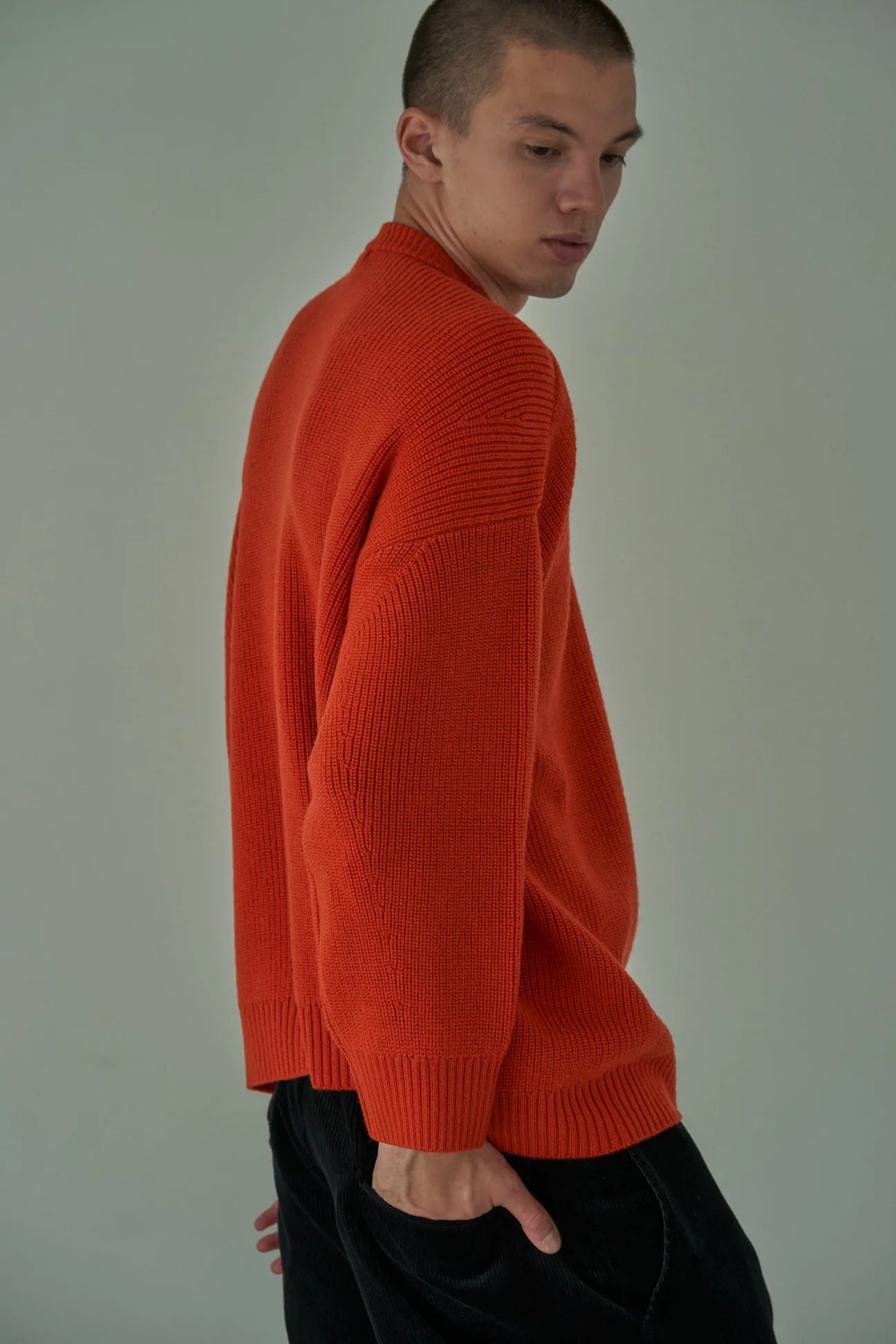 LOW GAUGE MERINO CREWNECK KNIT