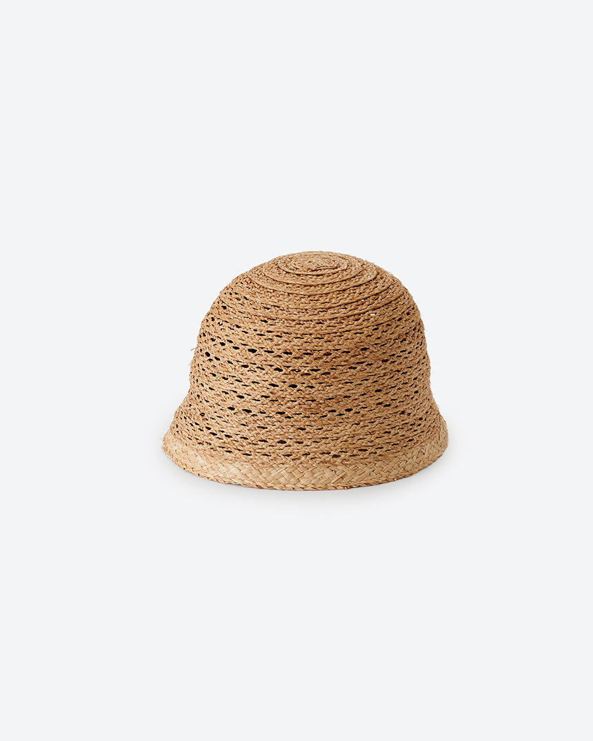 RAFFIA METRO HAT