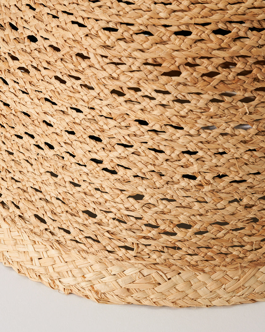 RAFFIA METRO HAT