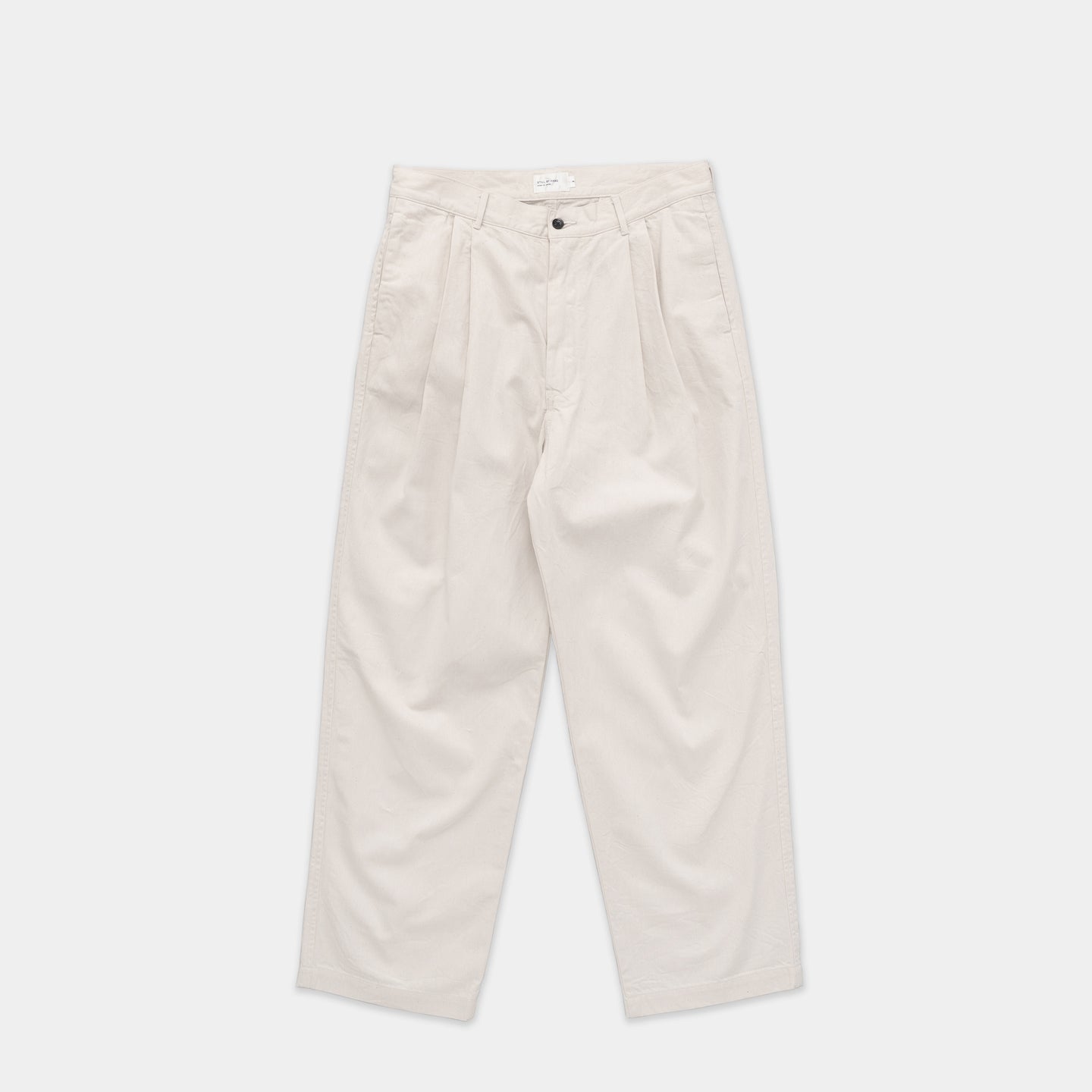 10oz DENIM 2 TUCK PANTS