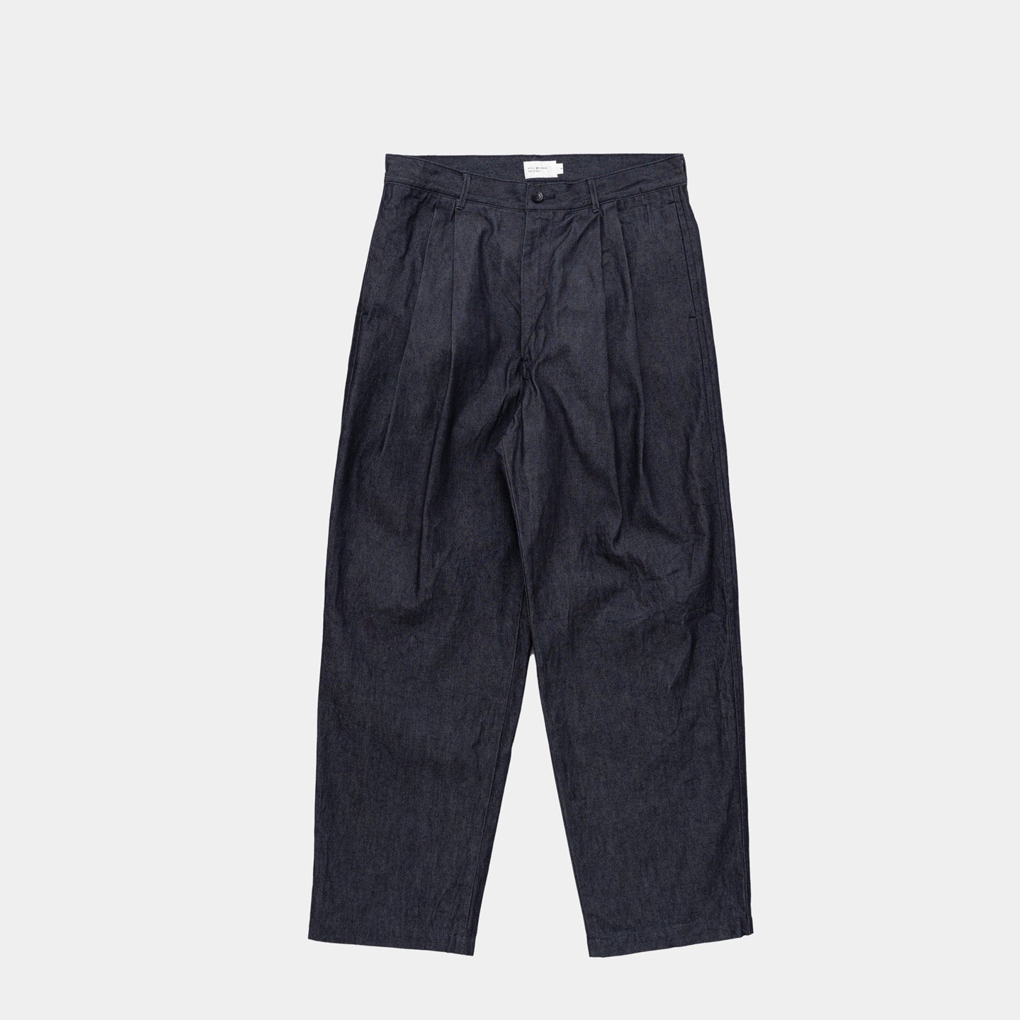 10oz DENIM 2 TUCK PANTS