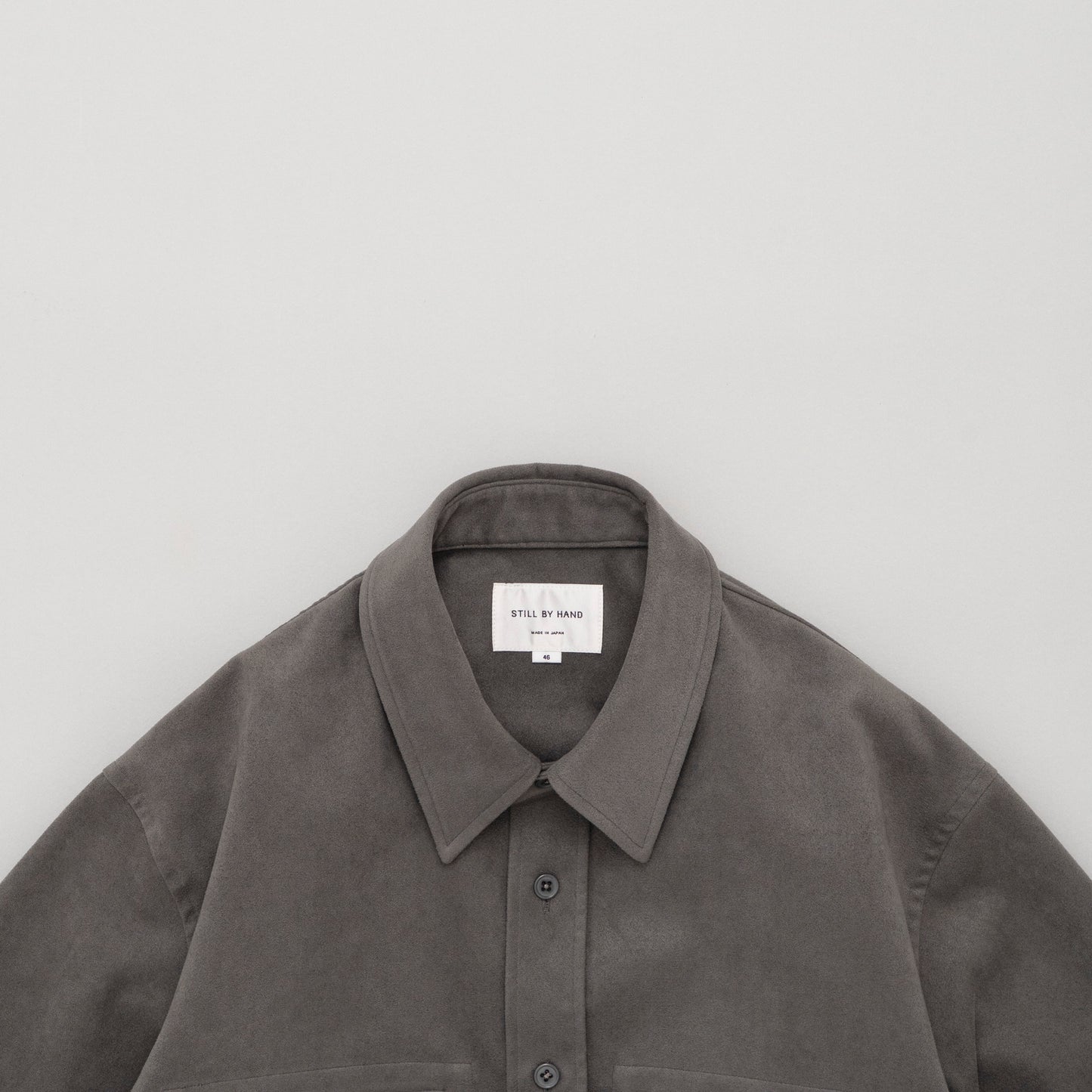 SUEDE SHIRT JACKET