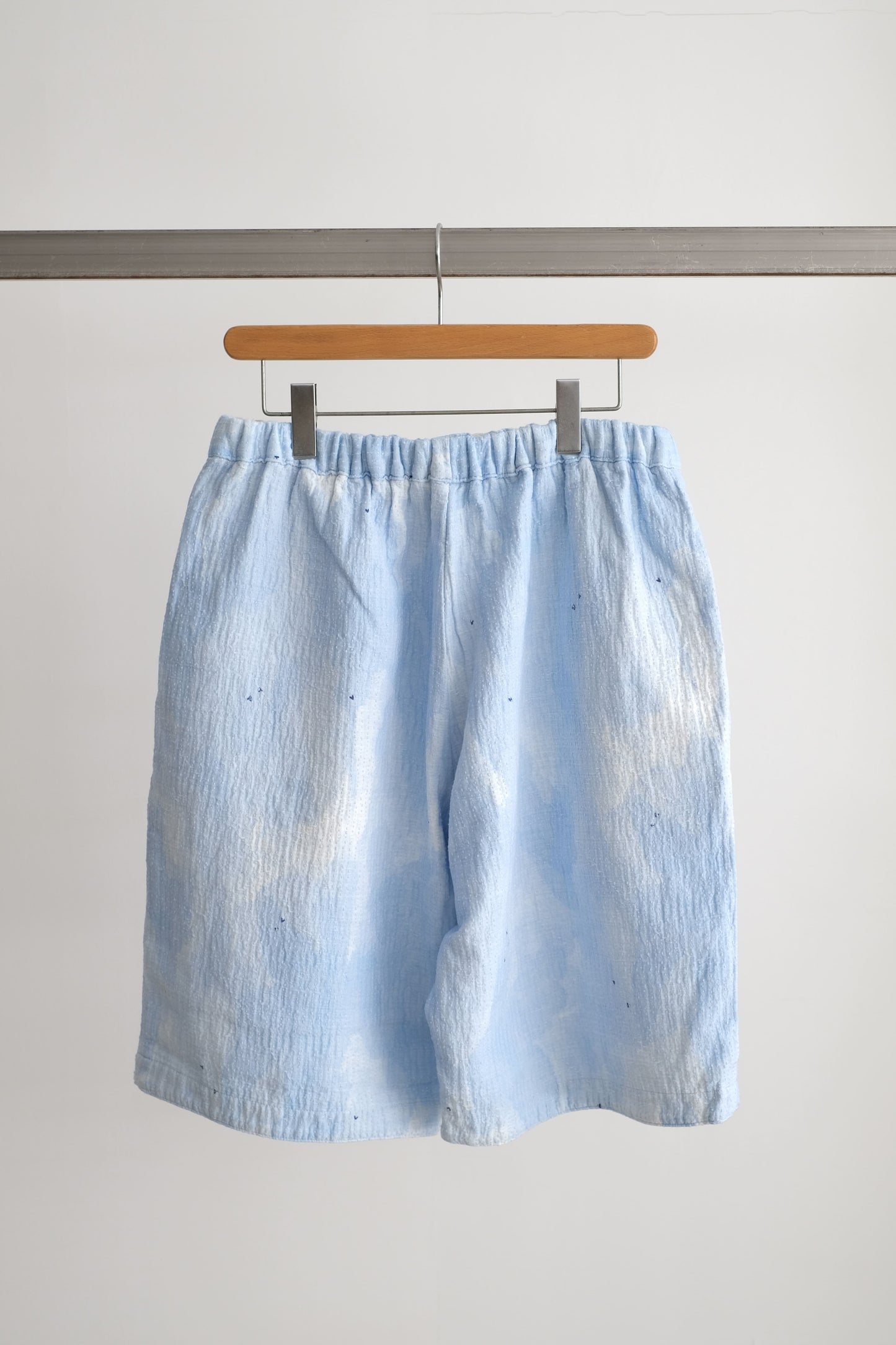 PAINTED SASHIKO WATERCOLOR SHORTS