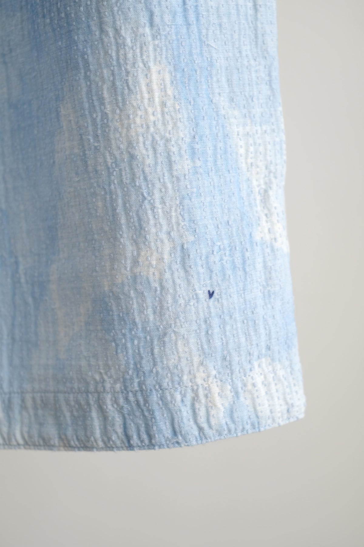 PAINTED SASHIKO WATERCOLOR SHORTS
