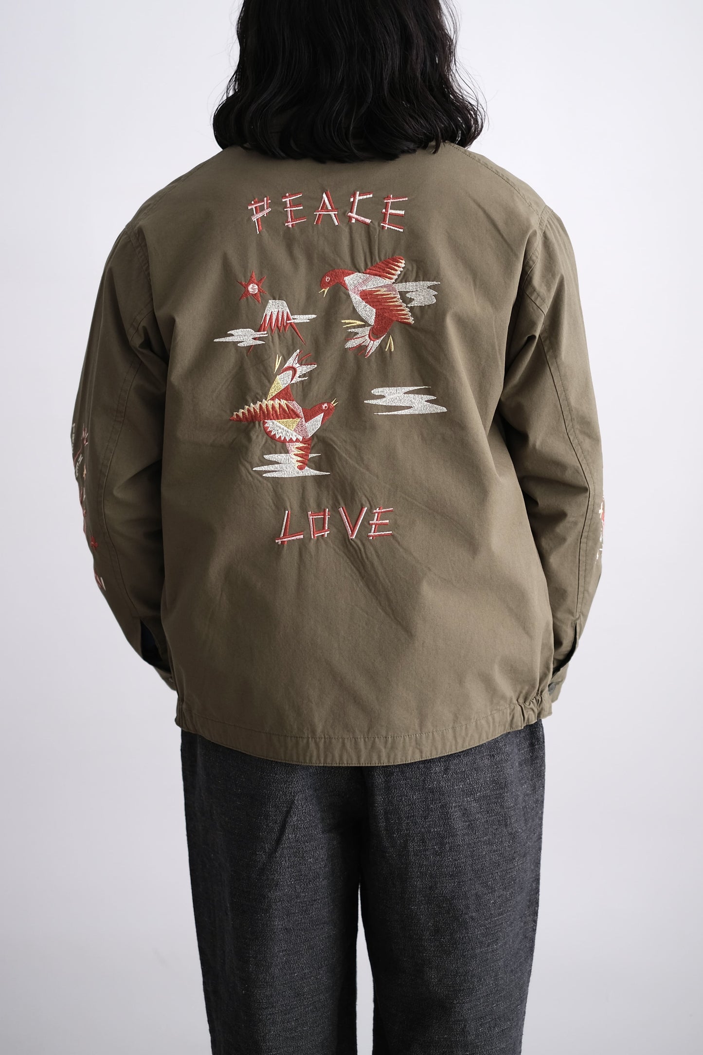 HIPPIE SOUVENIR ZIP UP JACKET