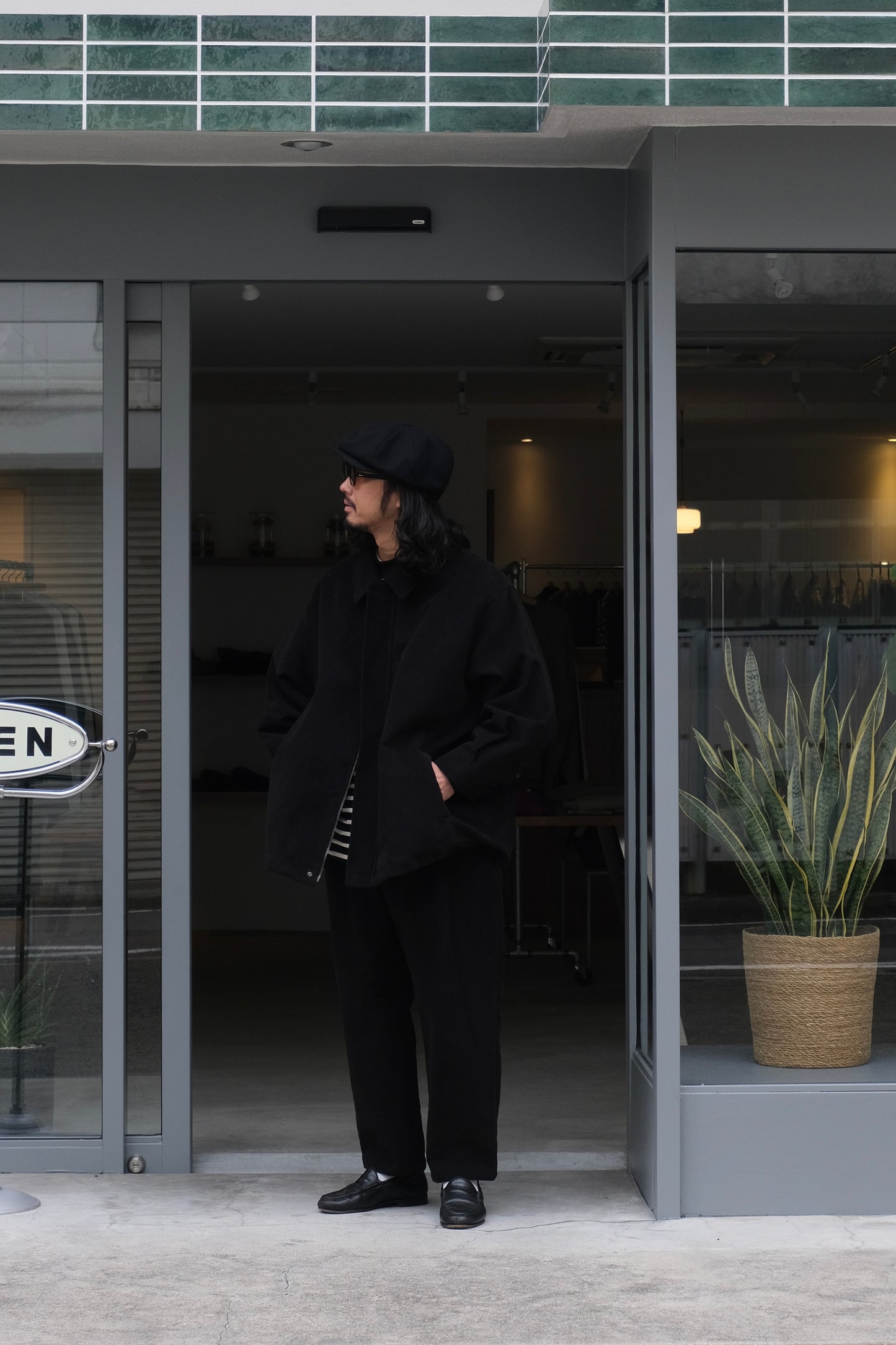 BRITISH MOLESKIN HARRINGTON JACKET