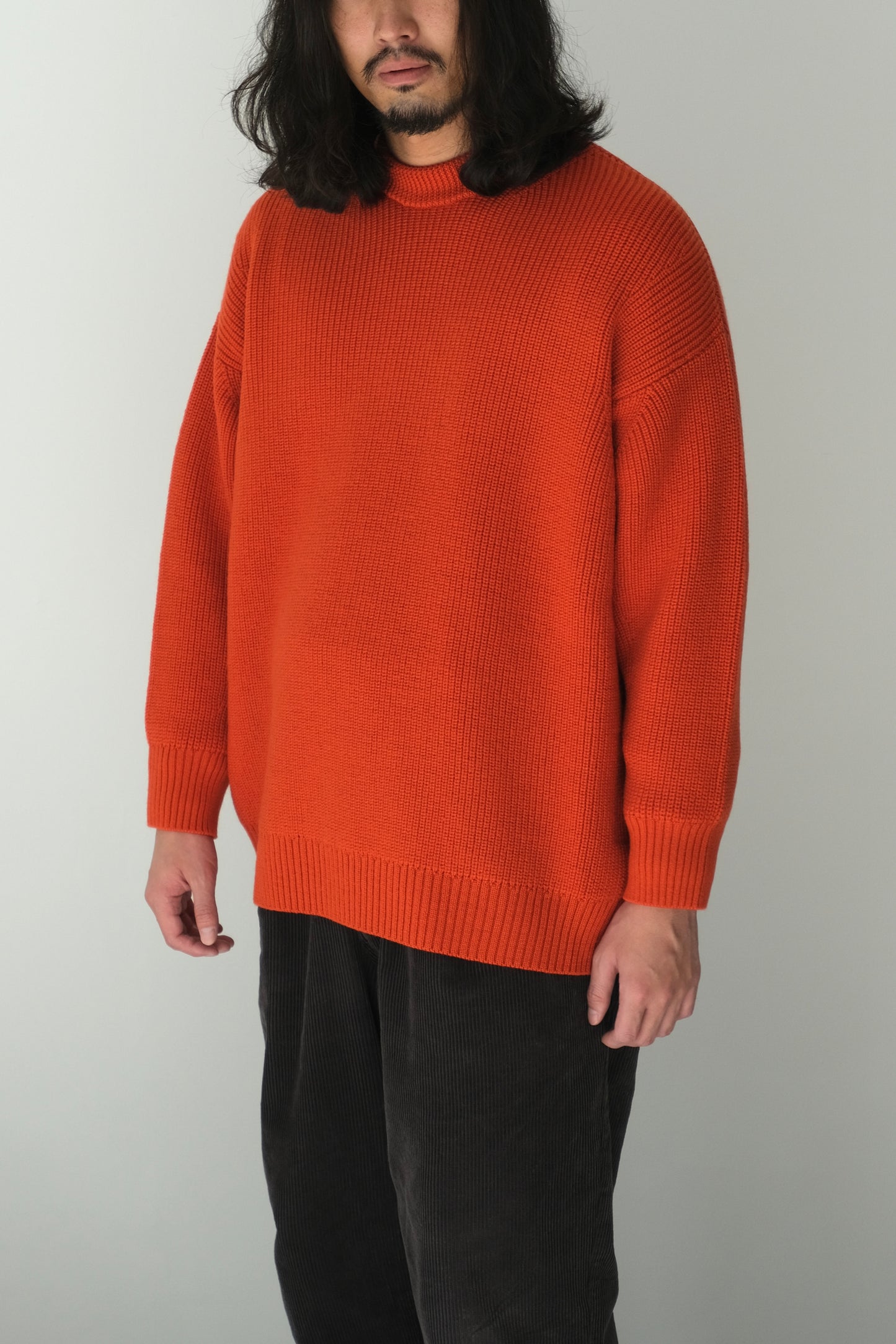 LOW GAUGE MERINO CREWNECK KNIT