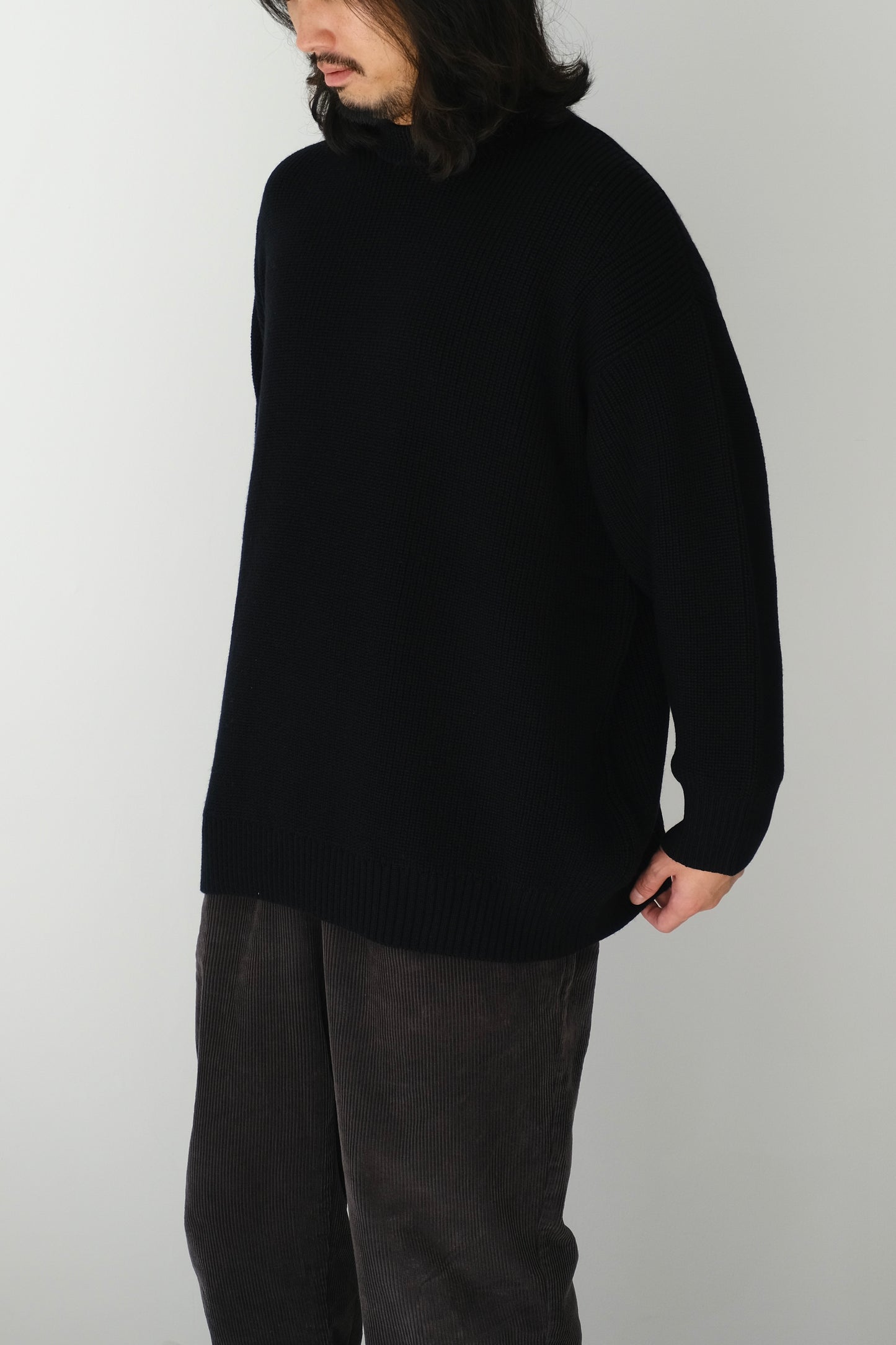 LOW GAUGE MERINO CREWNECK KNIT