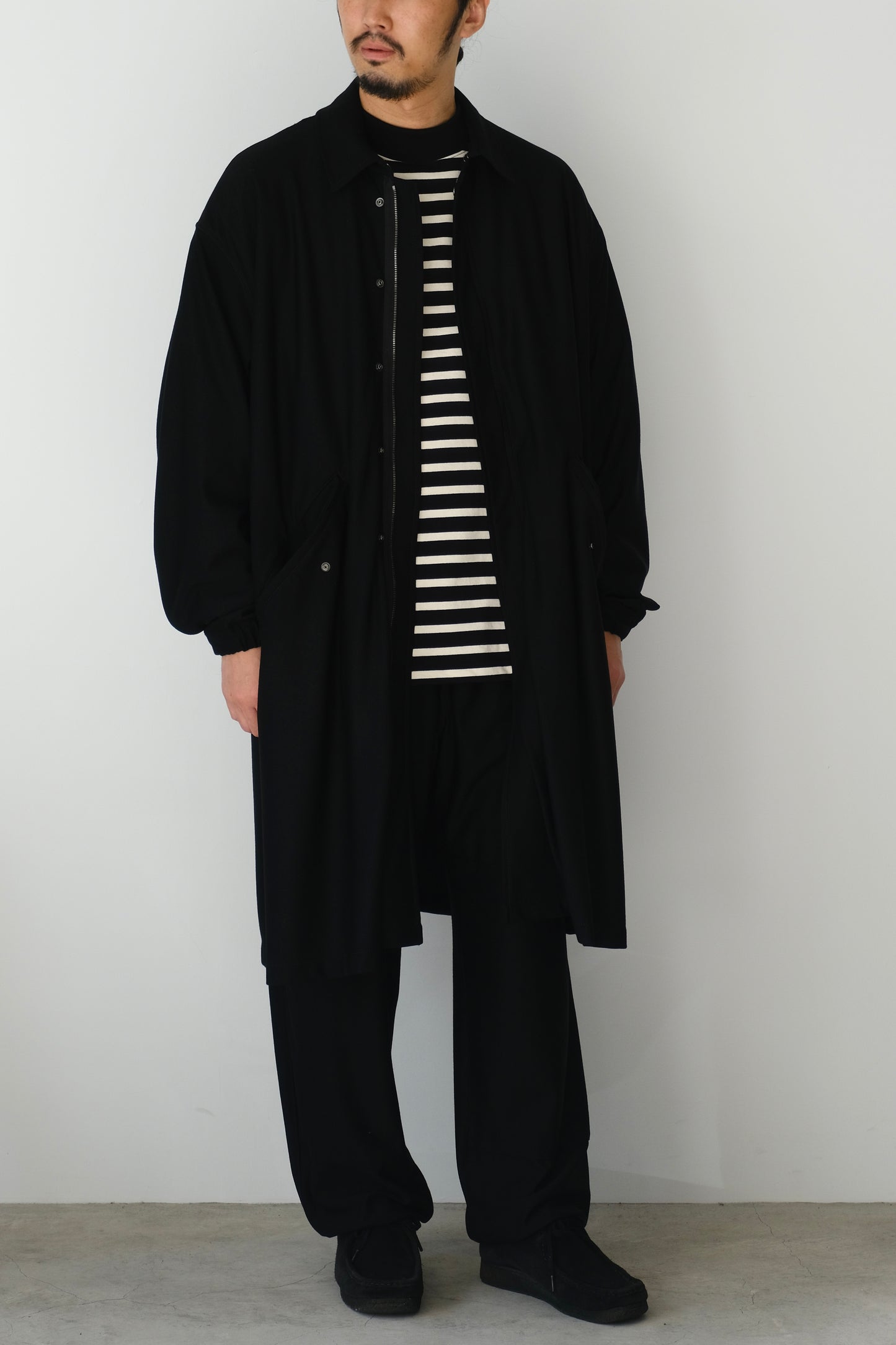 THE DAY × KANEMASA KNITTING MILITARY TRAINING PANTS