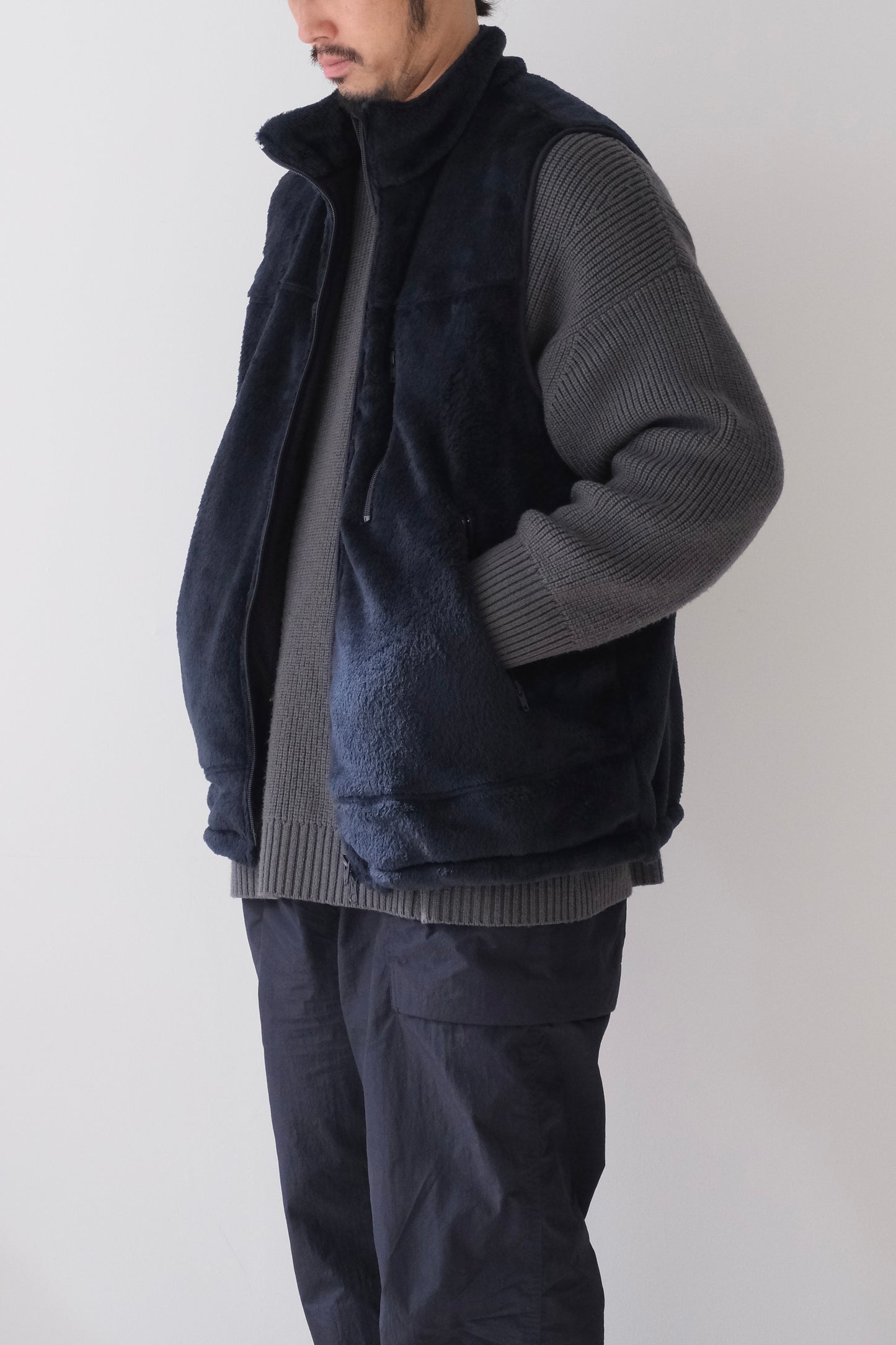 HIGH LOFT FLEECE CLASSIC VEST