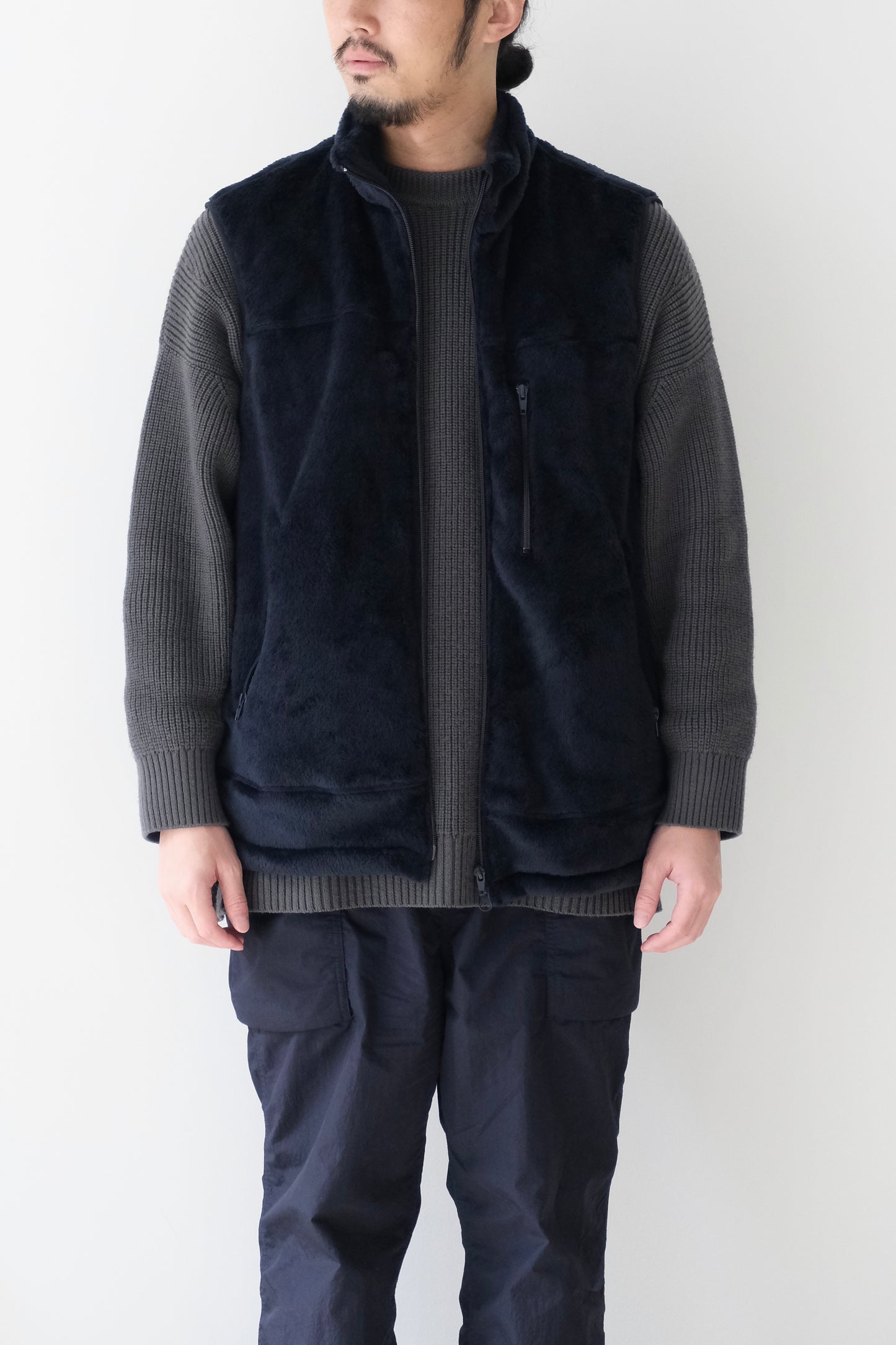 HIGH LOFT FLEECE CLASSIC VEST