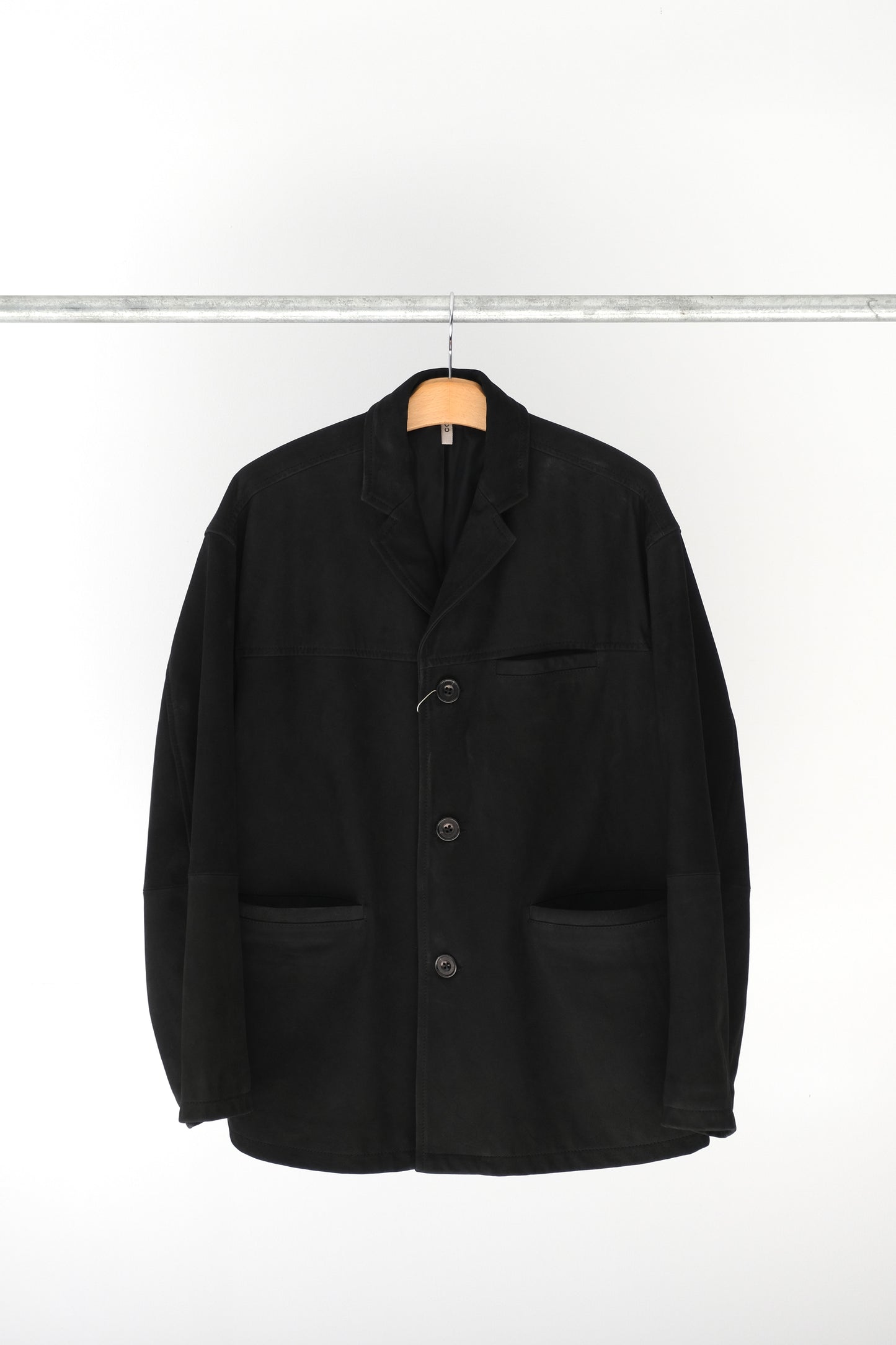 BOX TAILORED JACKET -NUBACK-