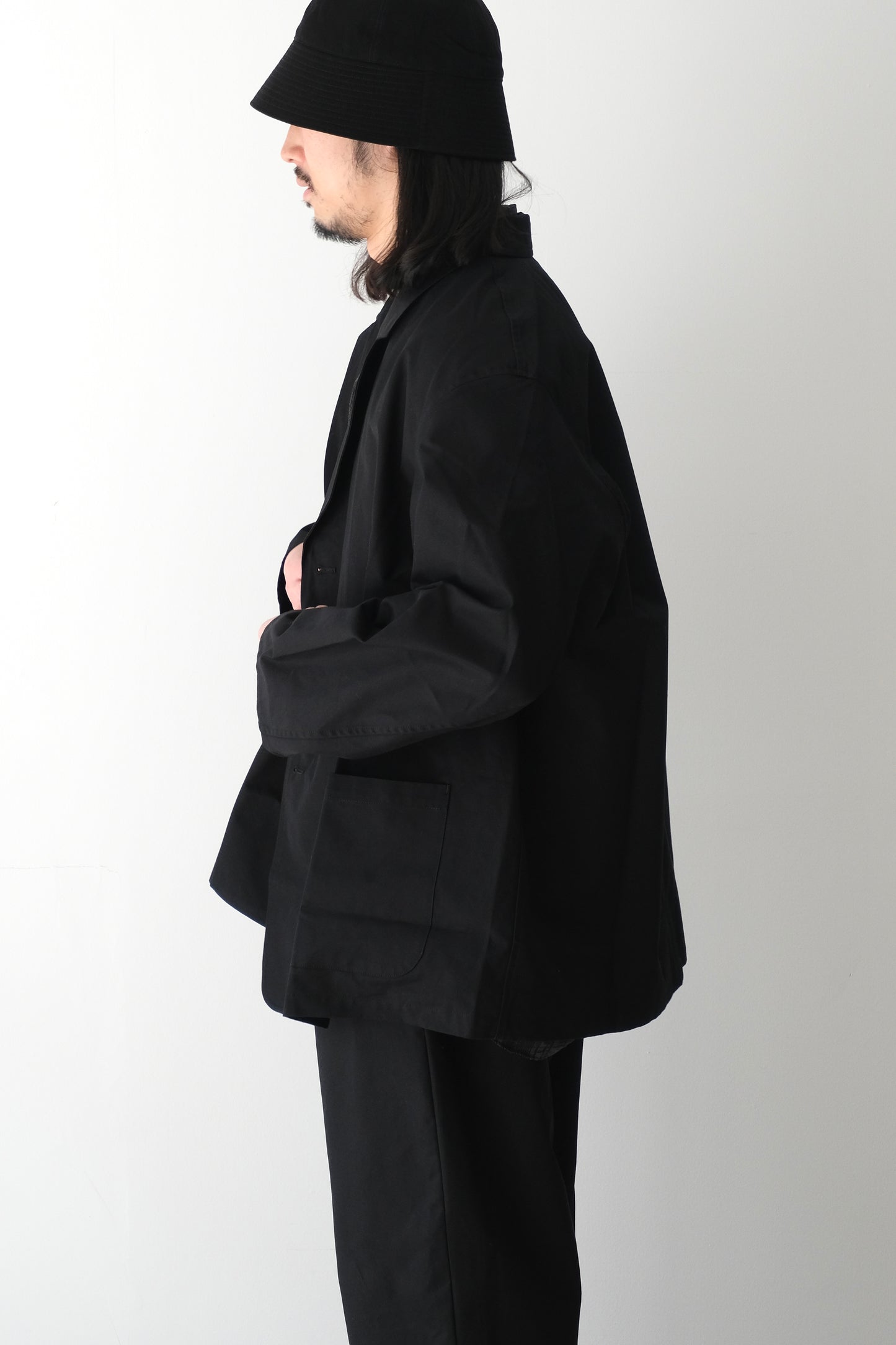SUPERIOR GABARDINE TAILORED JACKET
