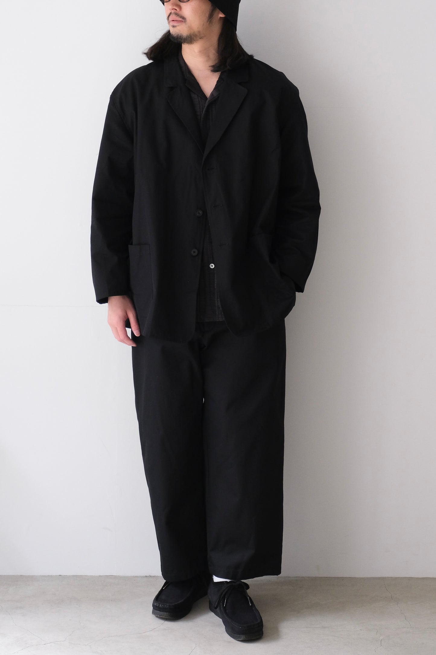 SUPERIOR GABARDINE TAILORED JACKET