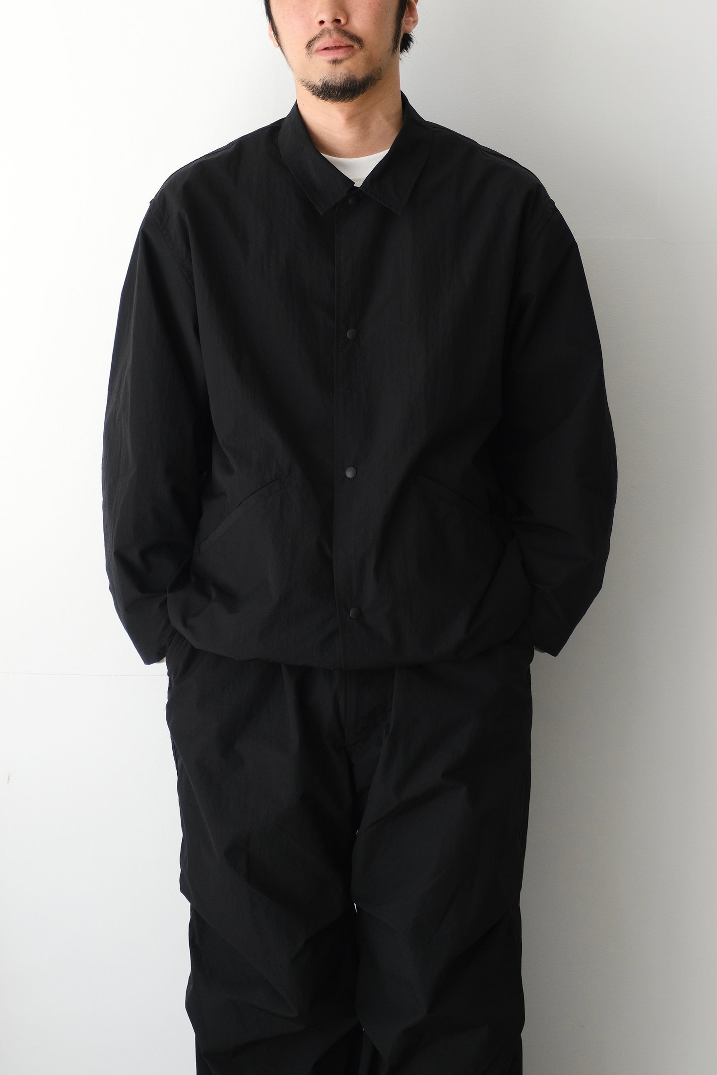 WINDS-DAY COTTON NYLON COACH JACKET