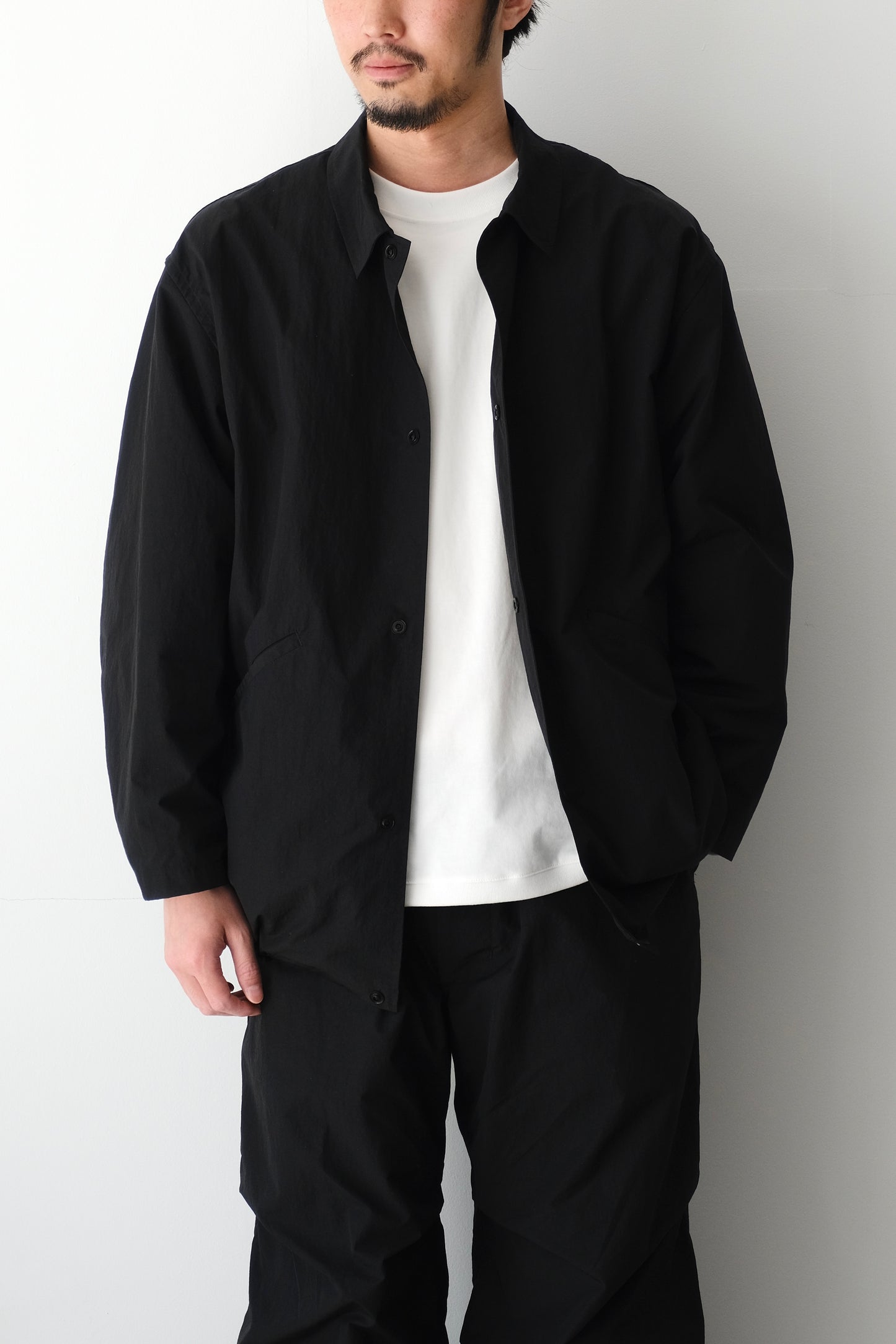 WINDS-DAY COTTON NYLON COACH JACKET
