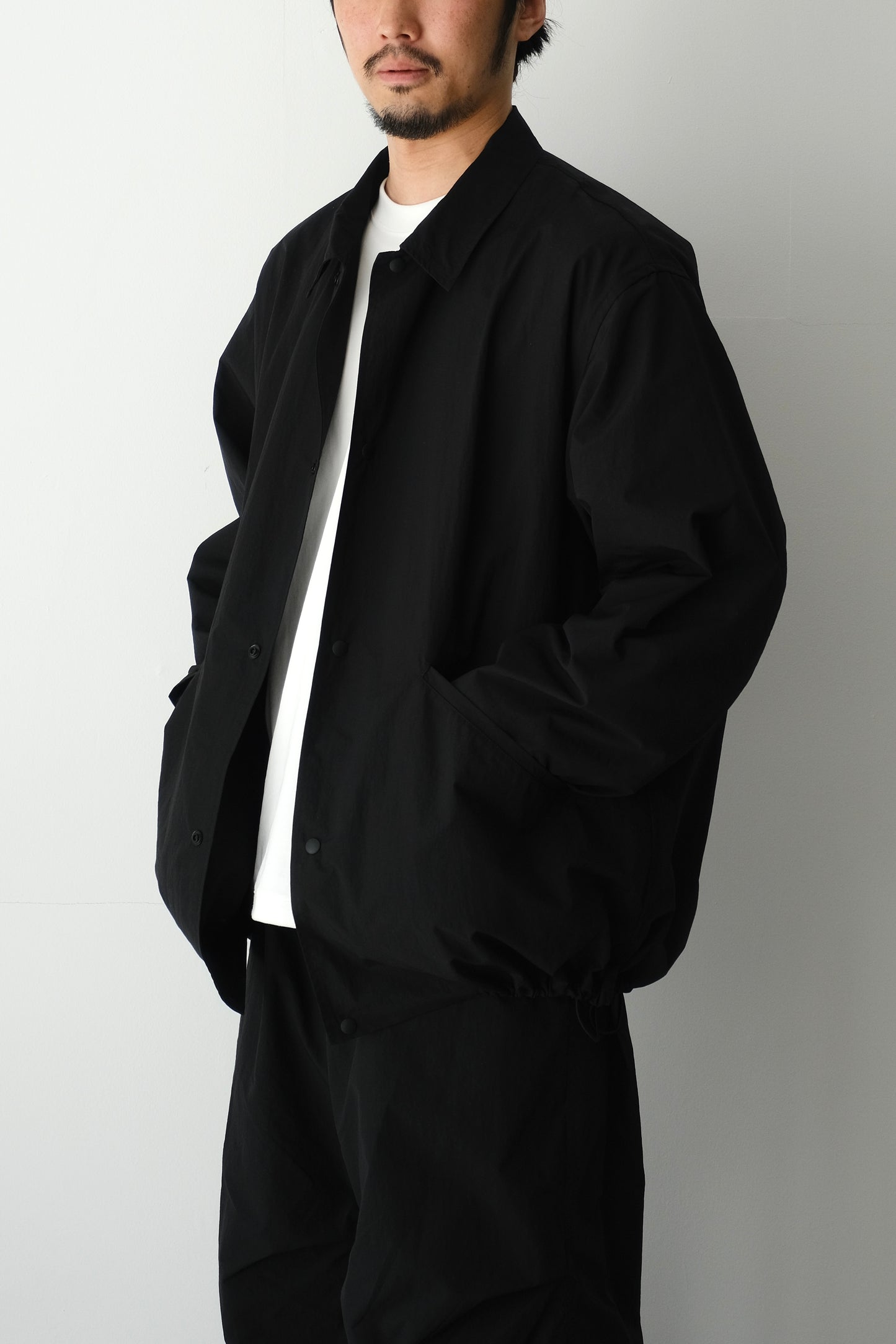 WINDS-DAY COTTON NYLON COACH JACKET