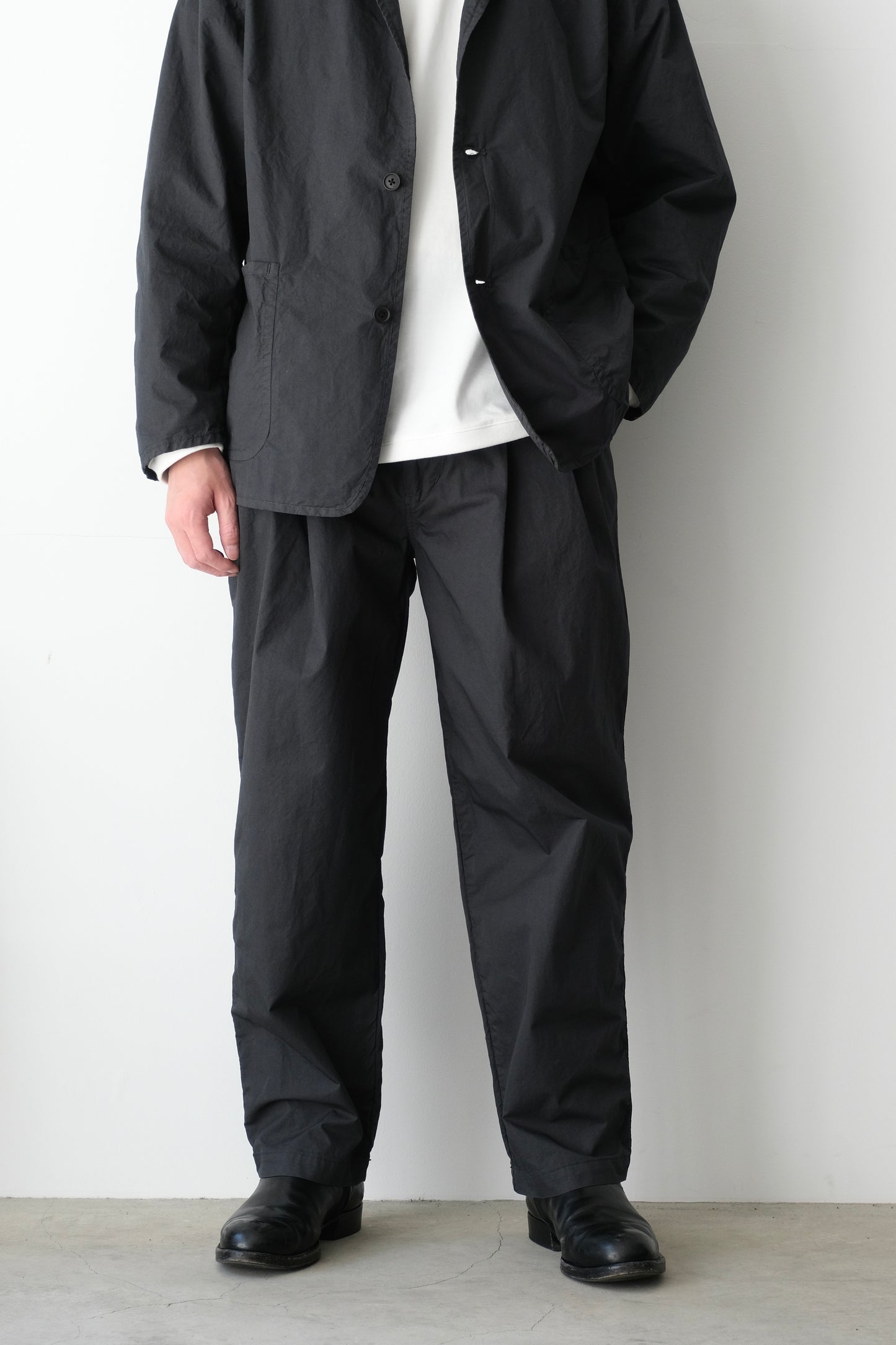 GARMENT DYE 2TUCK PANTS