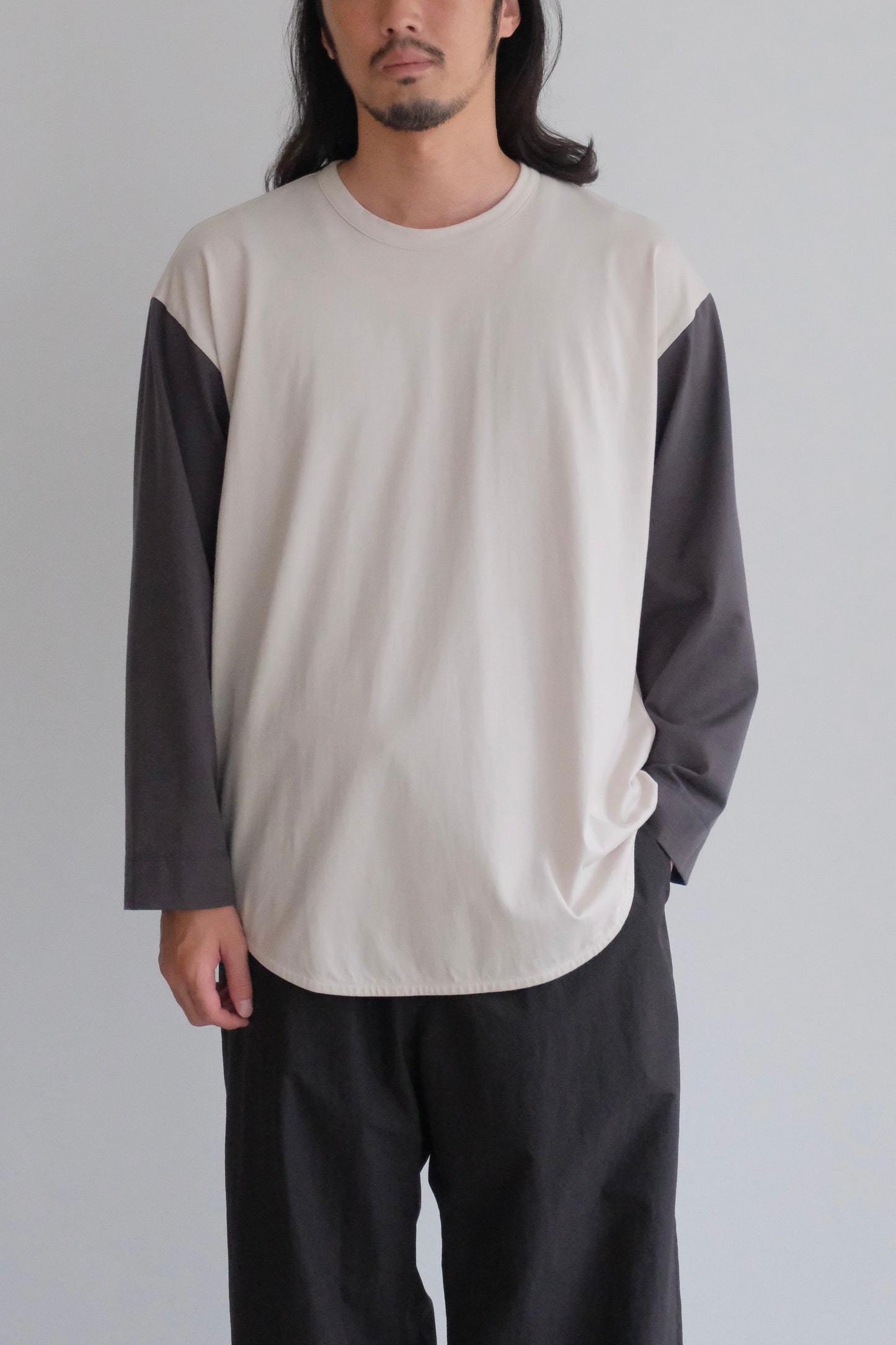 OLIVER L/S TEE "2 TONE"
