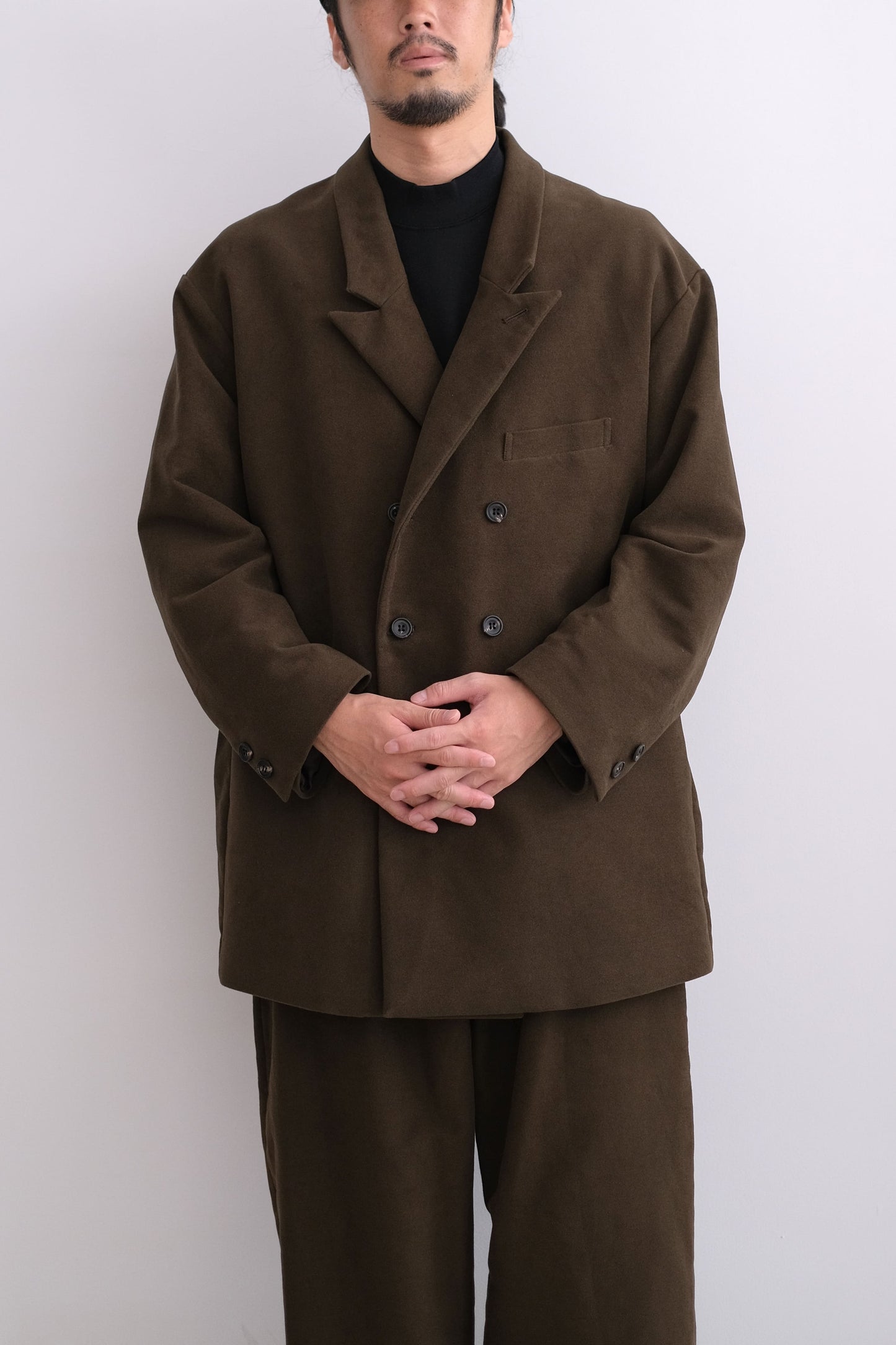 MOLESKIN DOUBLE BREASTED JACKET