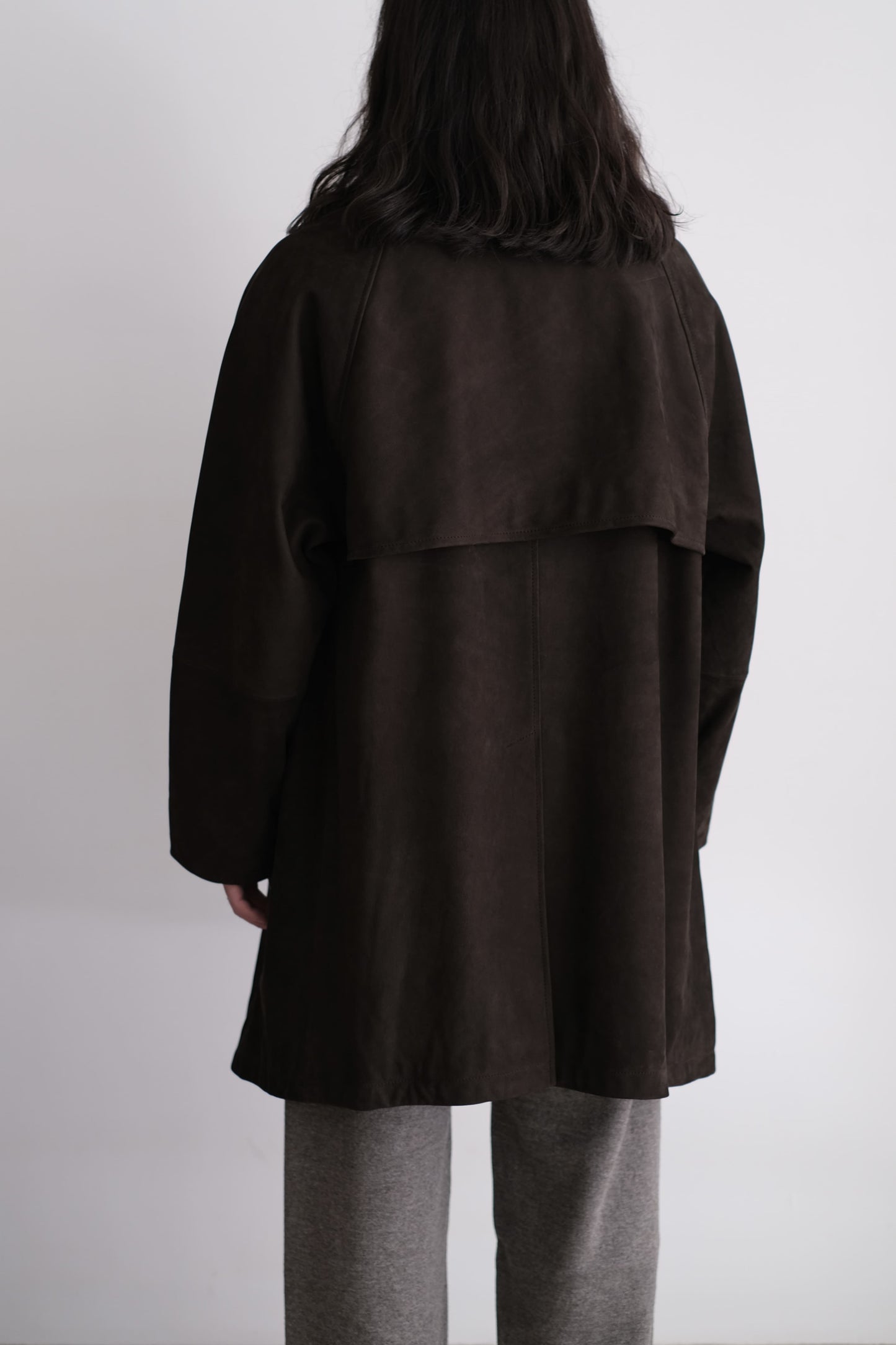 DOUBLE BREASTED HALF COAT