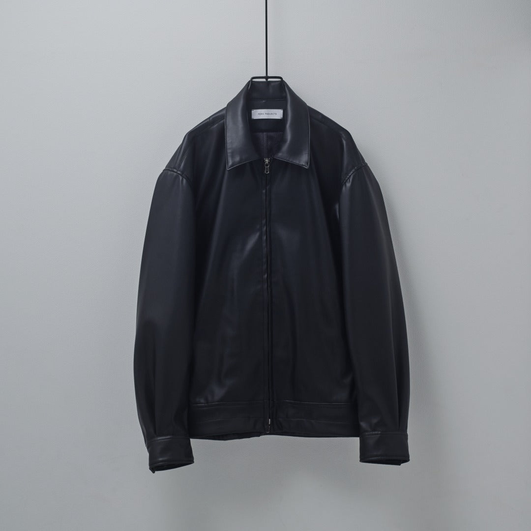 ジャケット・アウター LIDNM LETHER SHORT BLOUSON LIDNM LEATHER SHORT BLOUSON レザーショートブルゾン
