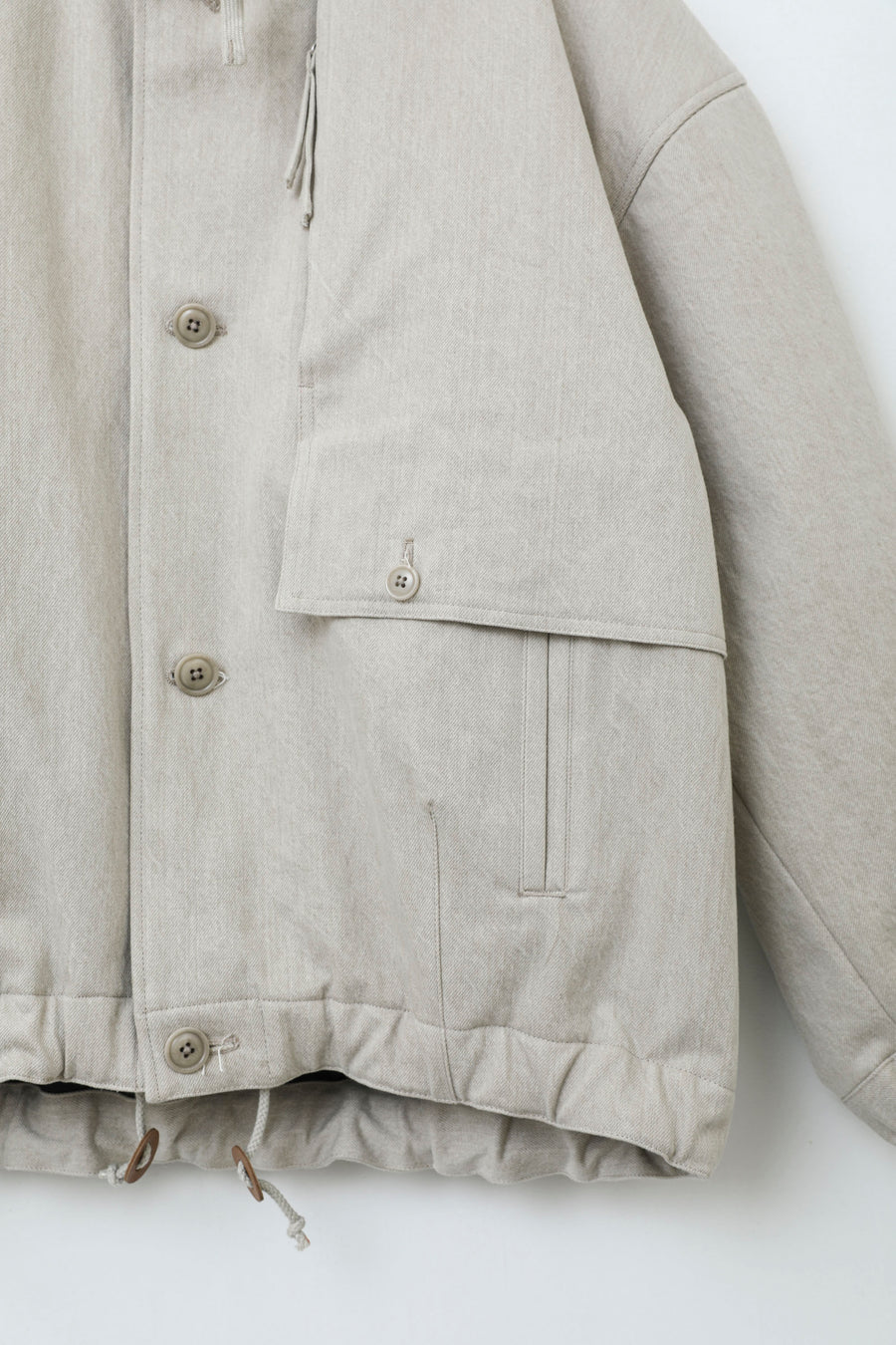 STAND COLLAR PADDED BLOUSON