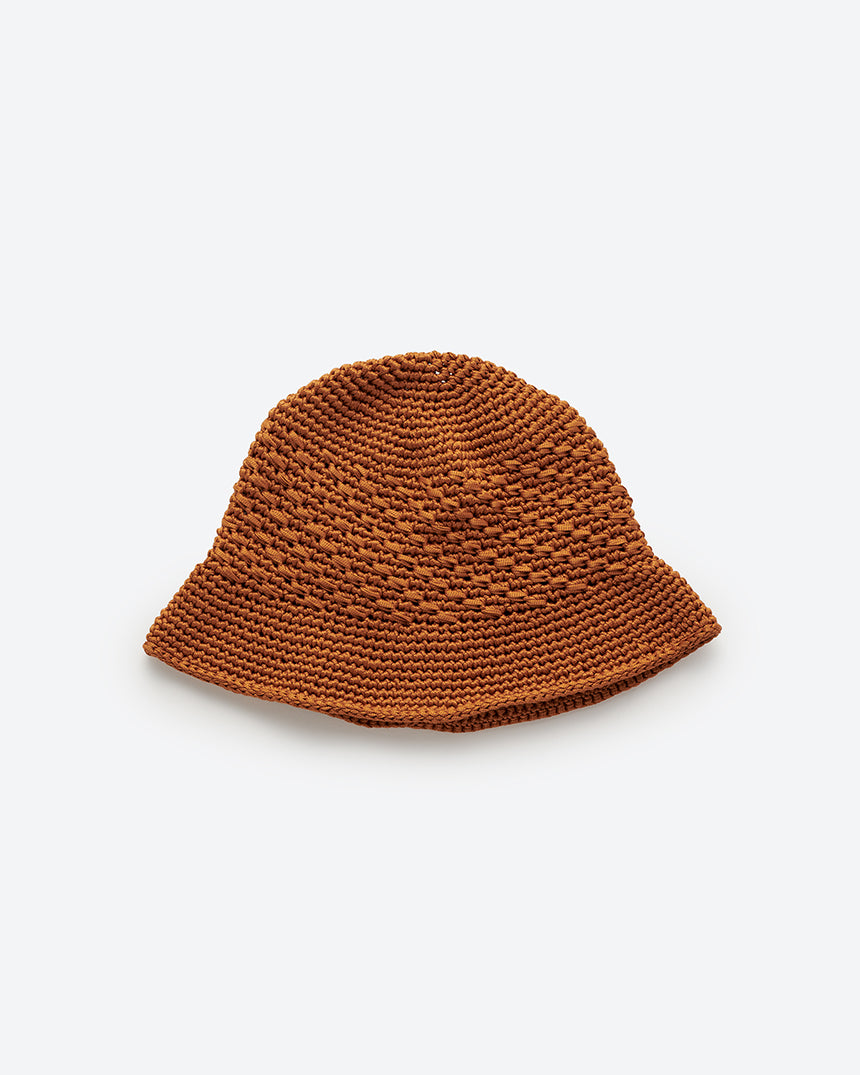 POLY KNIT BUCKET HAT