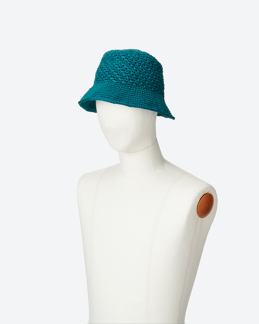 POLY KNIT BUCKET HAT