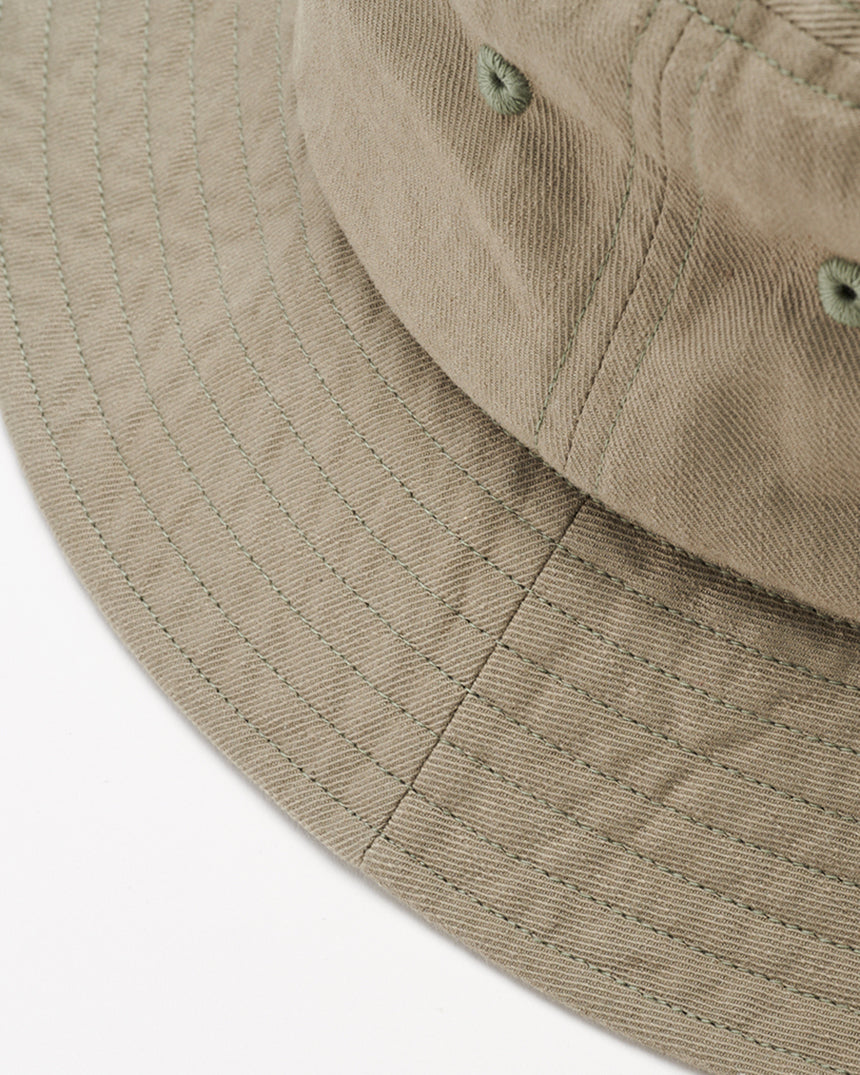 ORGANIC COTTON SERGE BUCKET HAT