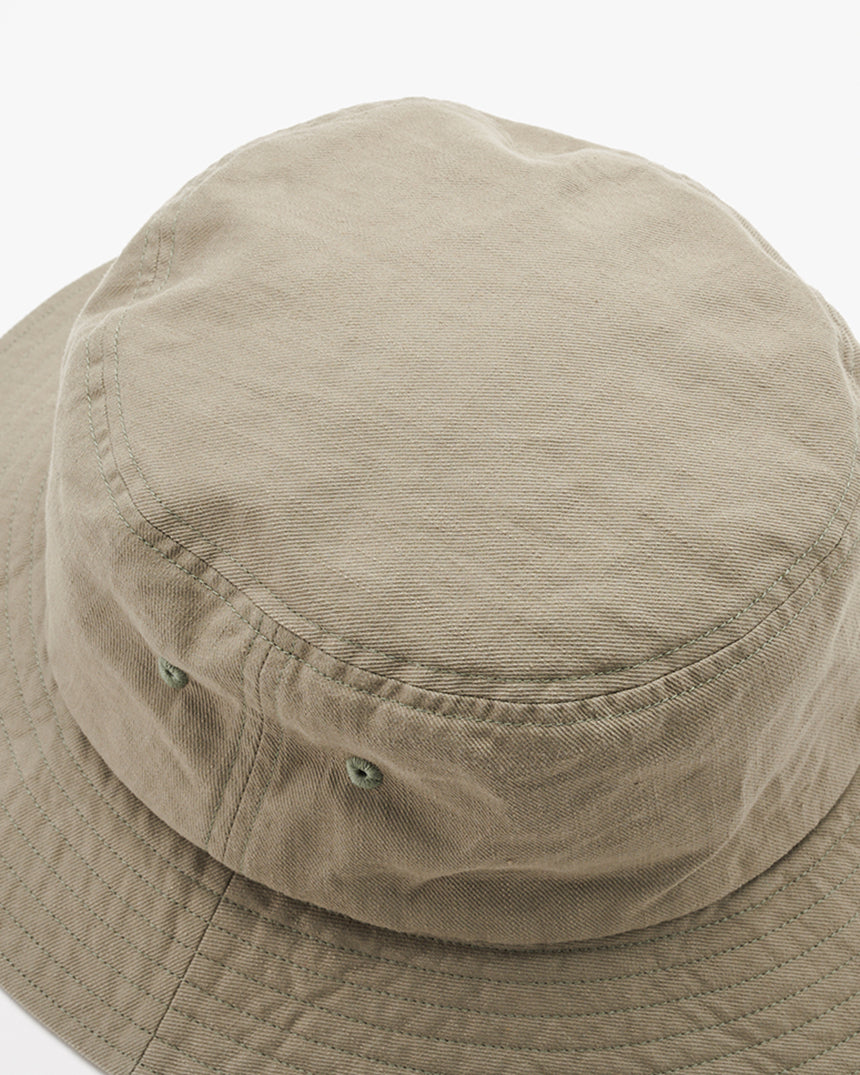 ORGANIC COTTON SERGE BUCKET HAT