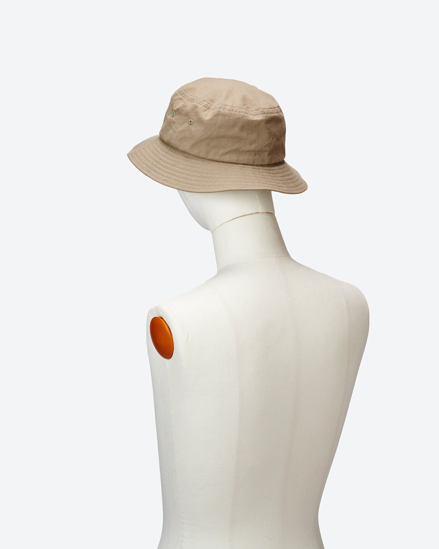 ORGANIC COTTON SERGE BUCKET HAT