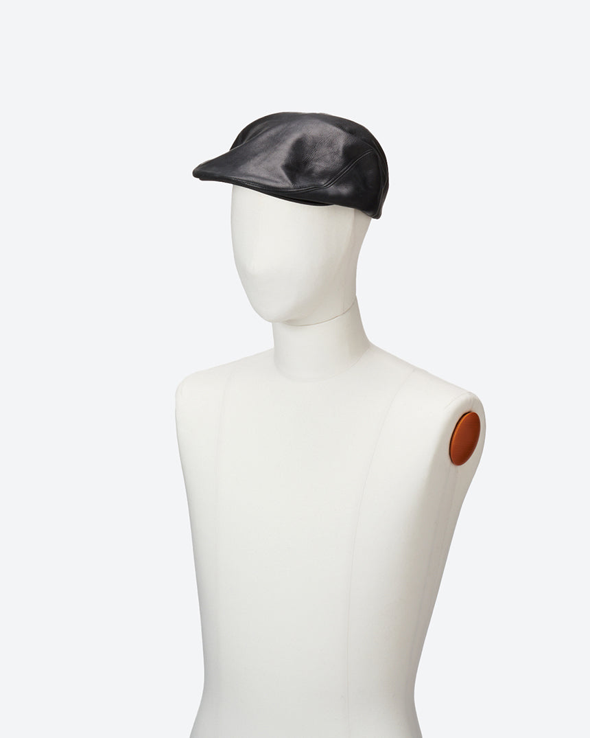 COWHIDE HUNTING CAP