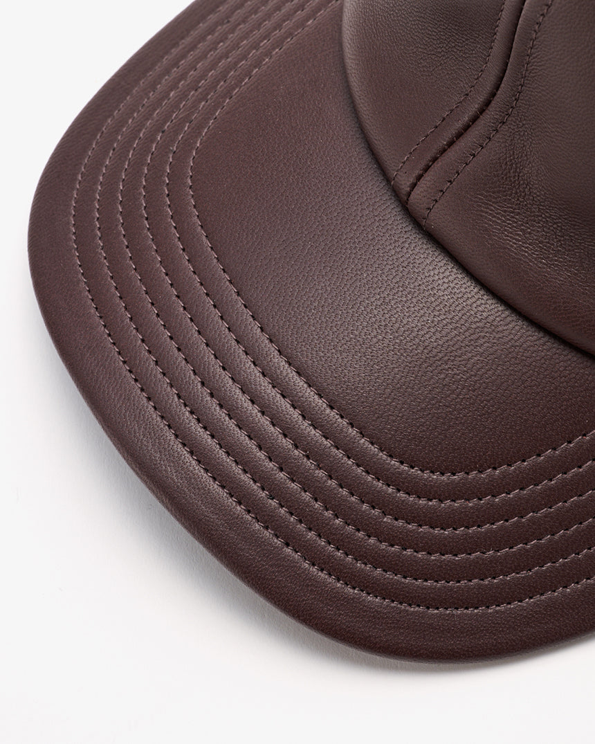 LAMBSKIN 6PANEL CAP