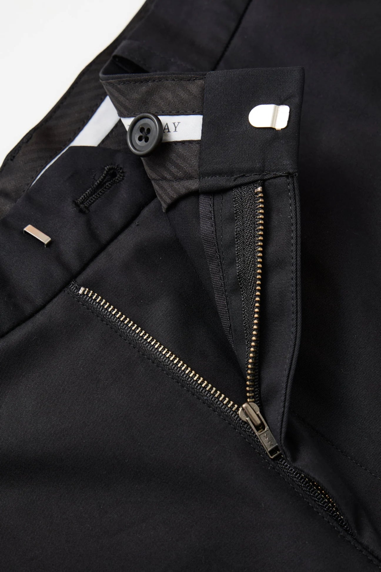 SUPERIOR GABARDINE PLAIN FRONT SLACKS