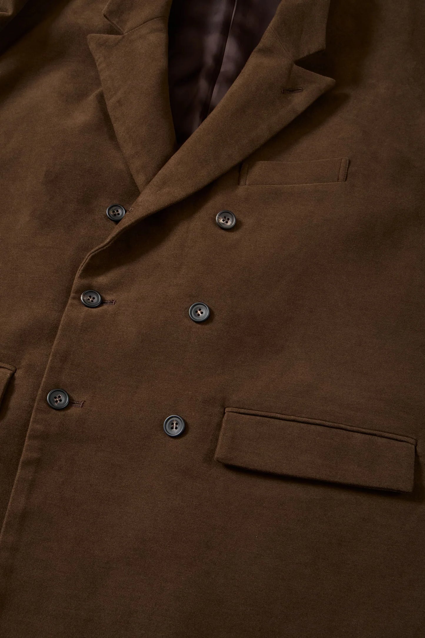 【予約商品】MOLESKIN DOUBLE BREASTED JACKET
