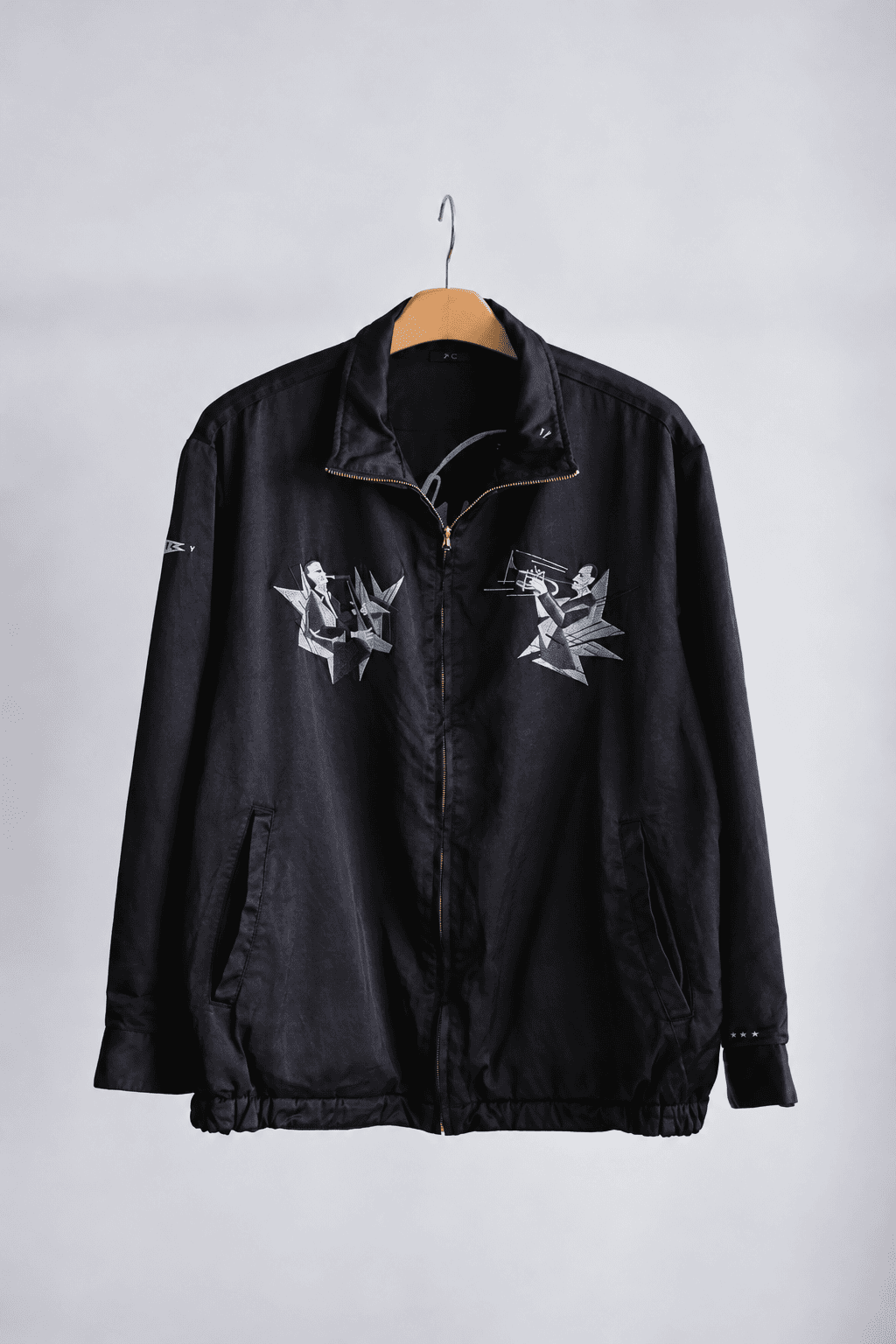 SATCHEL MOUTH ORCHESTRA REVERSIBLE ZIP UP JACKET