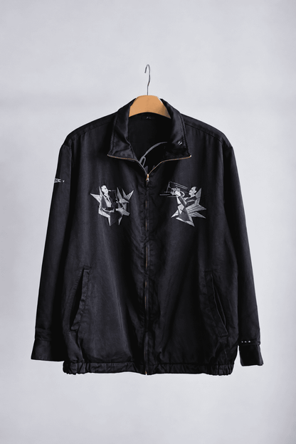 SATCHEL MOUTH ORCHESTRA REVERSIBLE ZIP UP JACKET