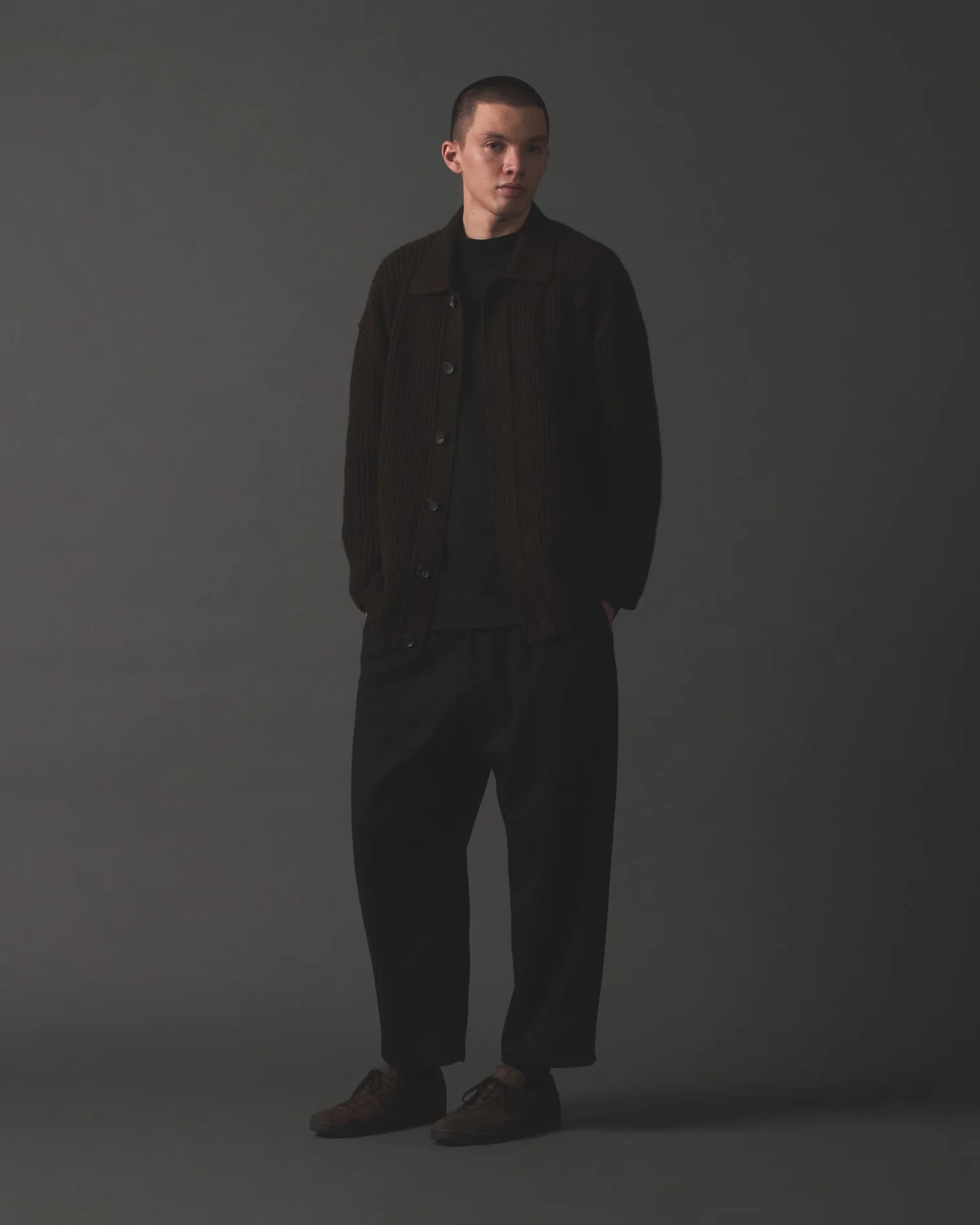 【予約商品】BABY ALPACA KNIT JACKET