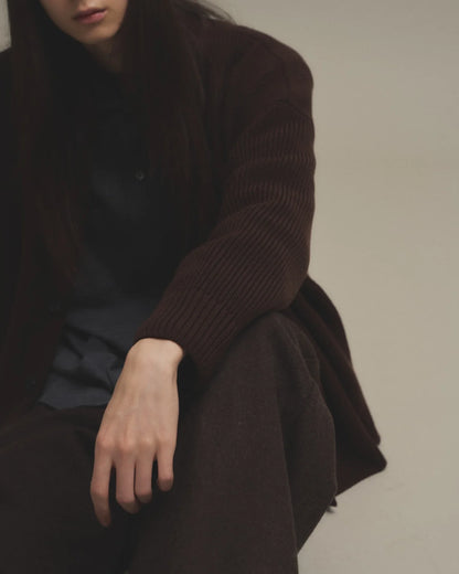 【予約商品】MERINO WOOL KNIT BLOUSON