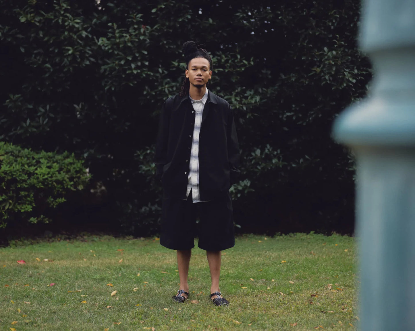 QUICK DRY STRETCH OPEN COLLAR SHIRT