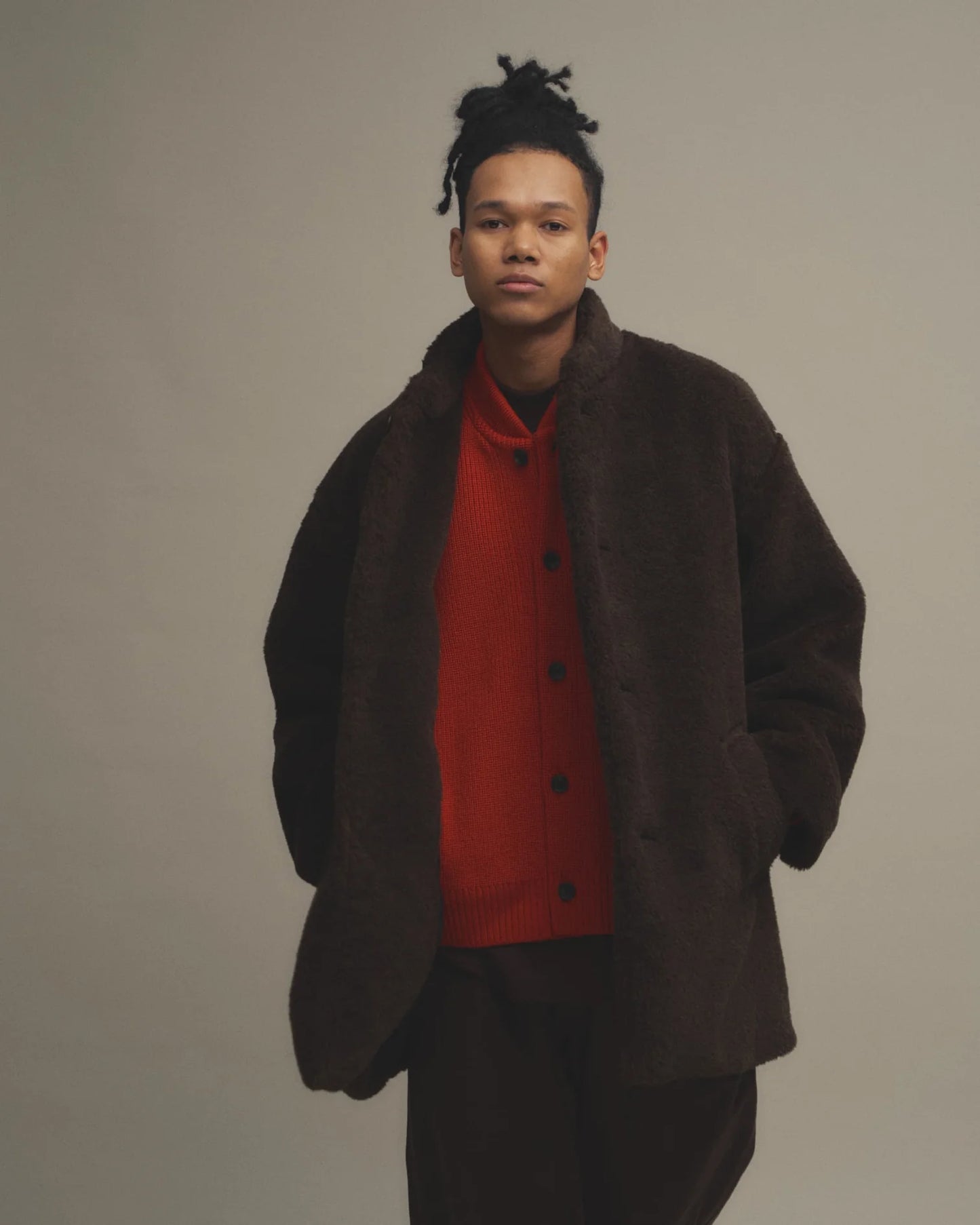 【予約商品】MERINO WOOL KNIT BLOUSON