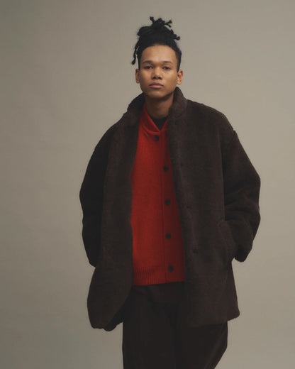 【予約商品】MERINO WOOL KNIT BLOUSON